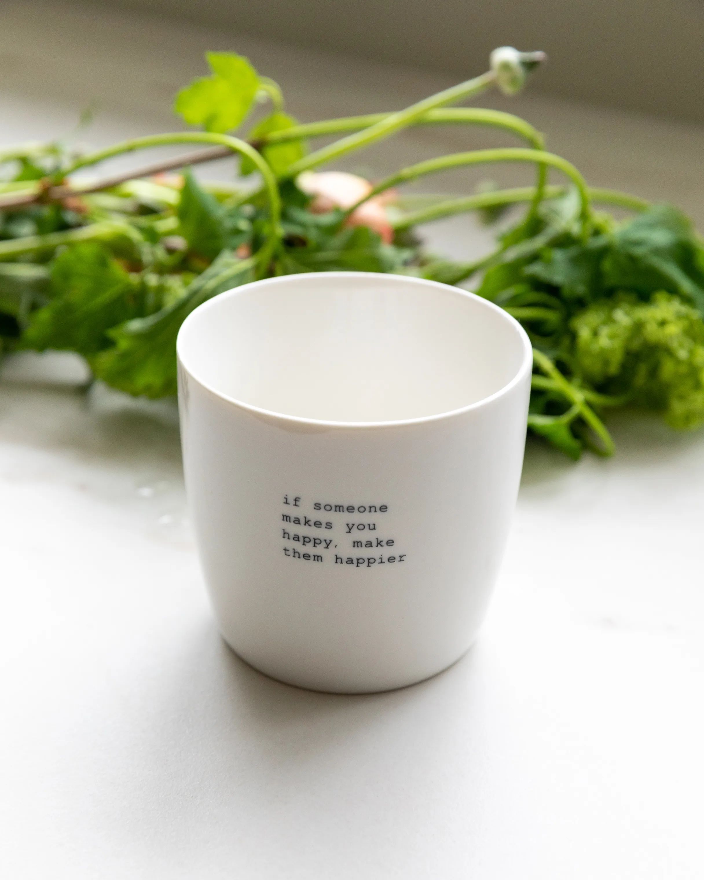 Sögne
 Krus og kopper uden hank Sögne mugs Krus - Makes You Happy i Makes You Happy, 2