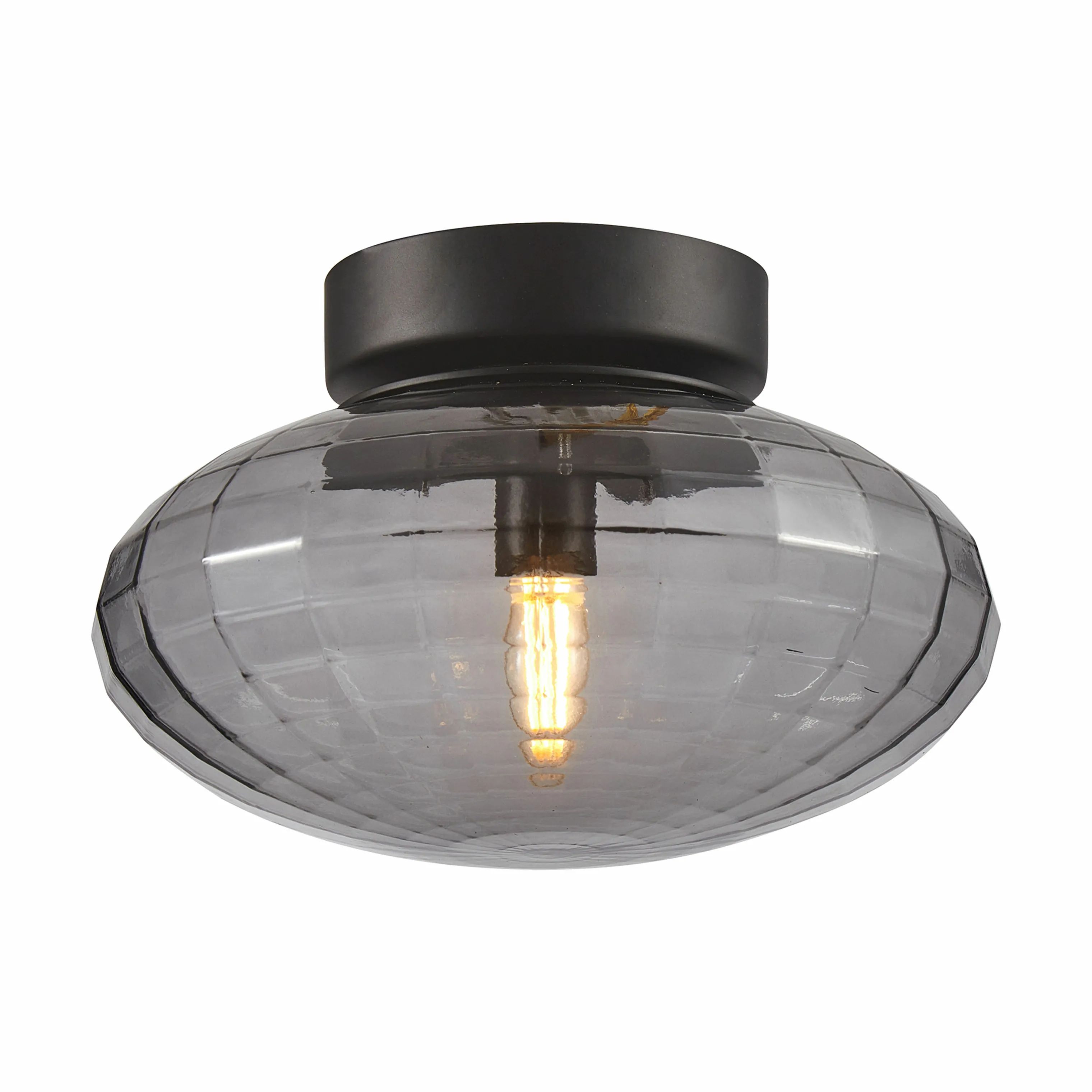 Halo Design Loftlamper Mesh Loftlampe i Smoke, 20 cm, 1