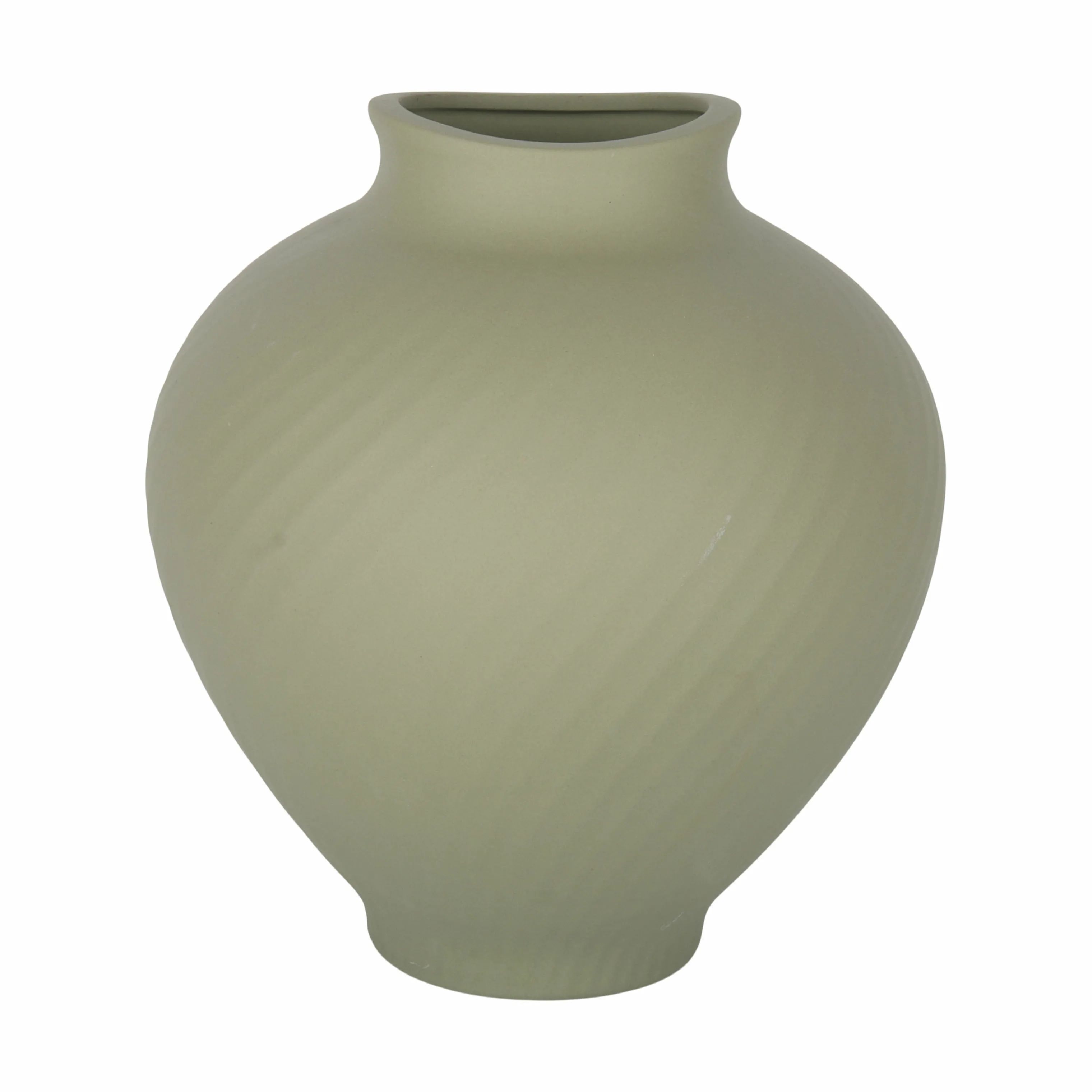 CASA Living Vaser Swirl Vase i grøn, 1