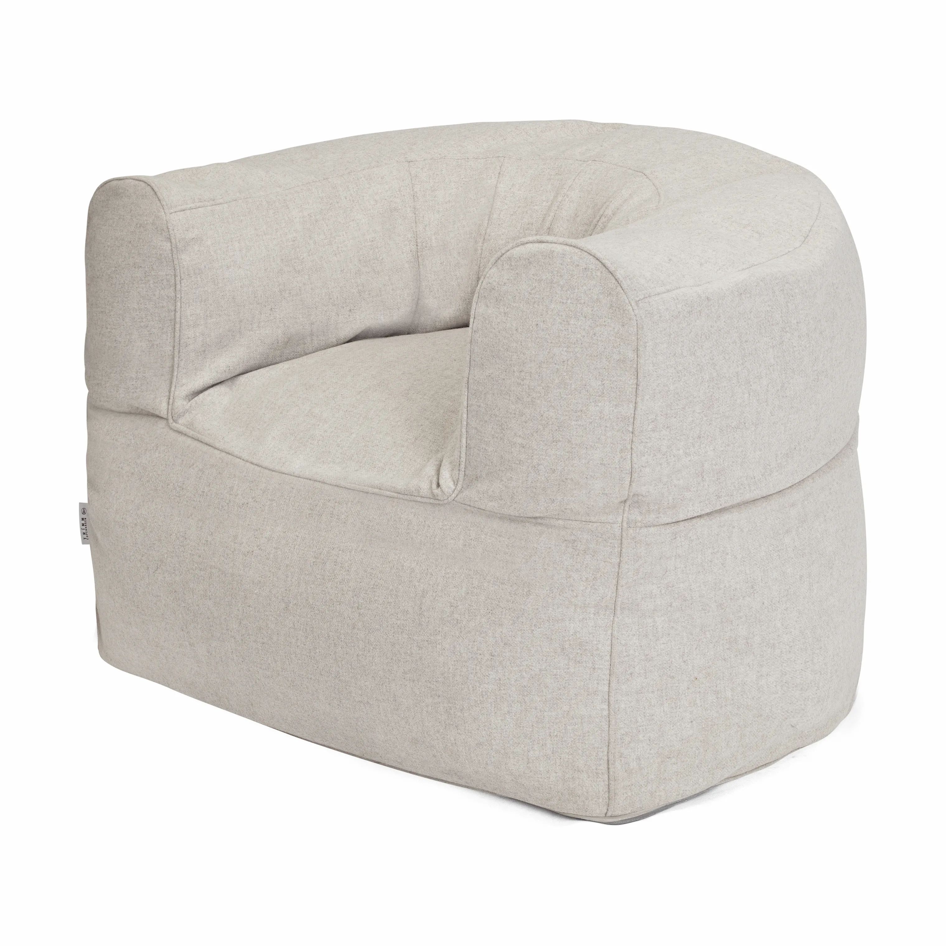 TRIMM Copenhagen Lænestole Uld Arm-Strong Stol i Beige, 1