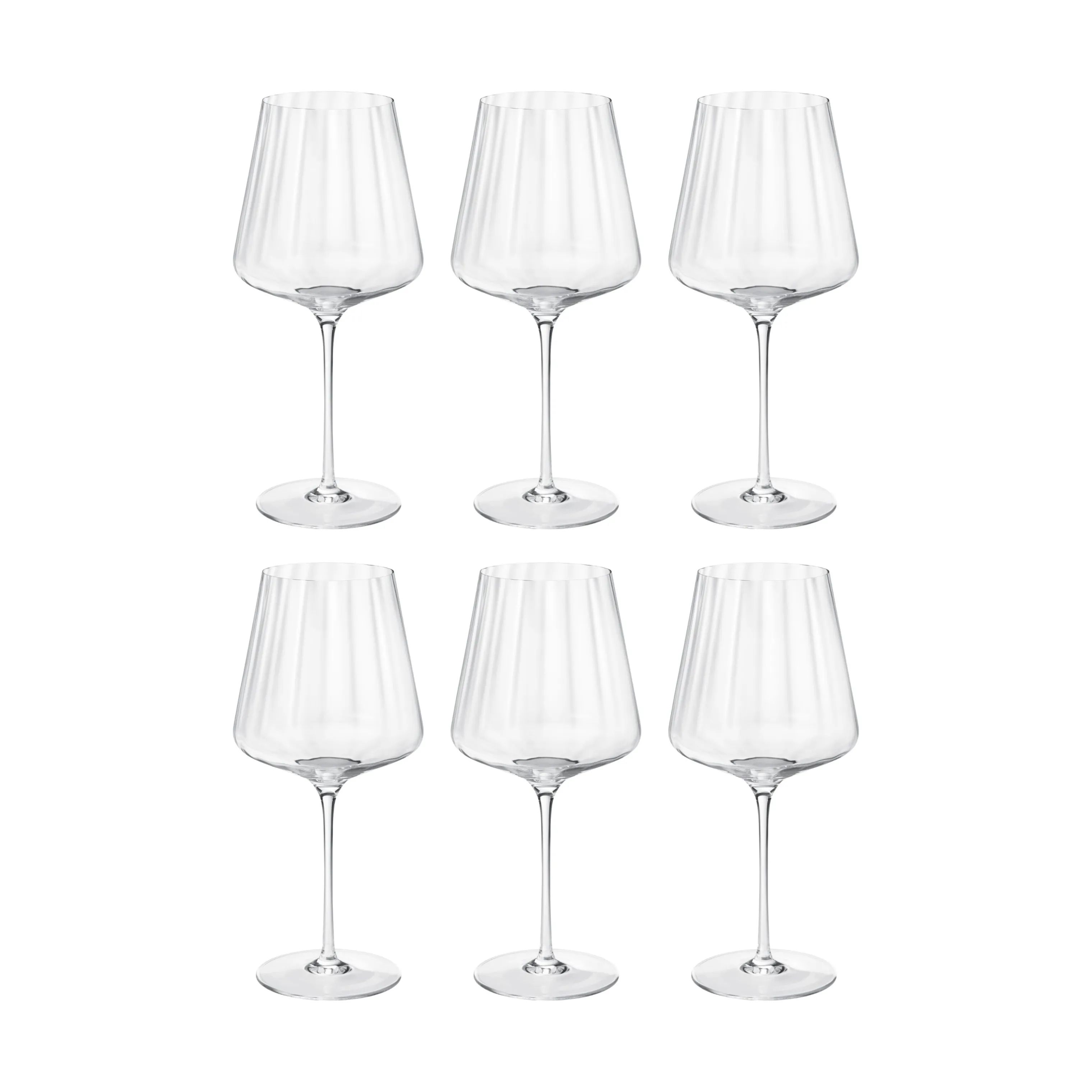 Georg Jensen Rødvinsglas Bernadotte Rødvinsglas - 6 stk. i Klar, 1