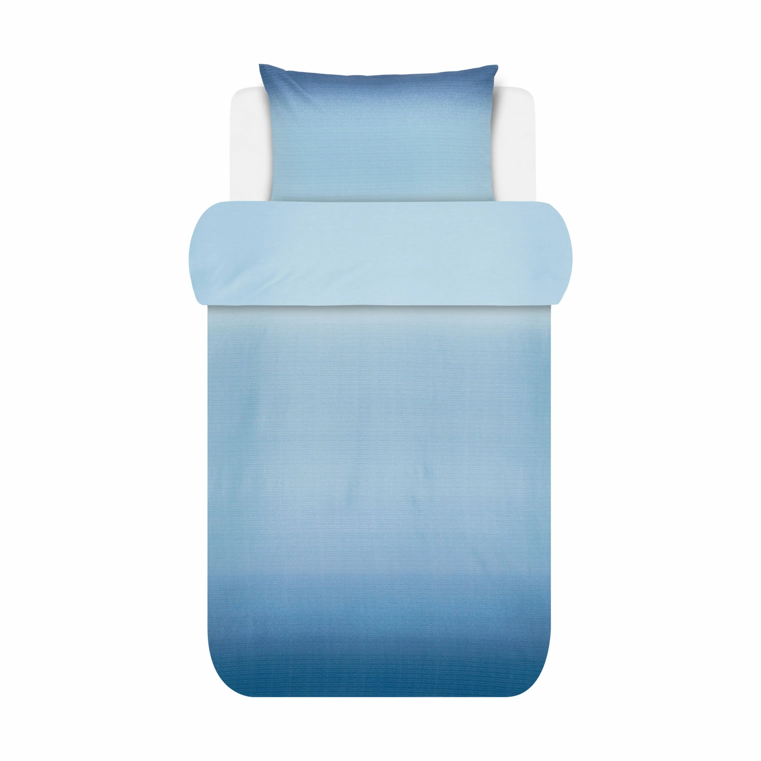 Marc O'Polo Sengetøj Juom Sengetøj i Blue, B140 x L200 cm, 1