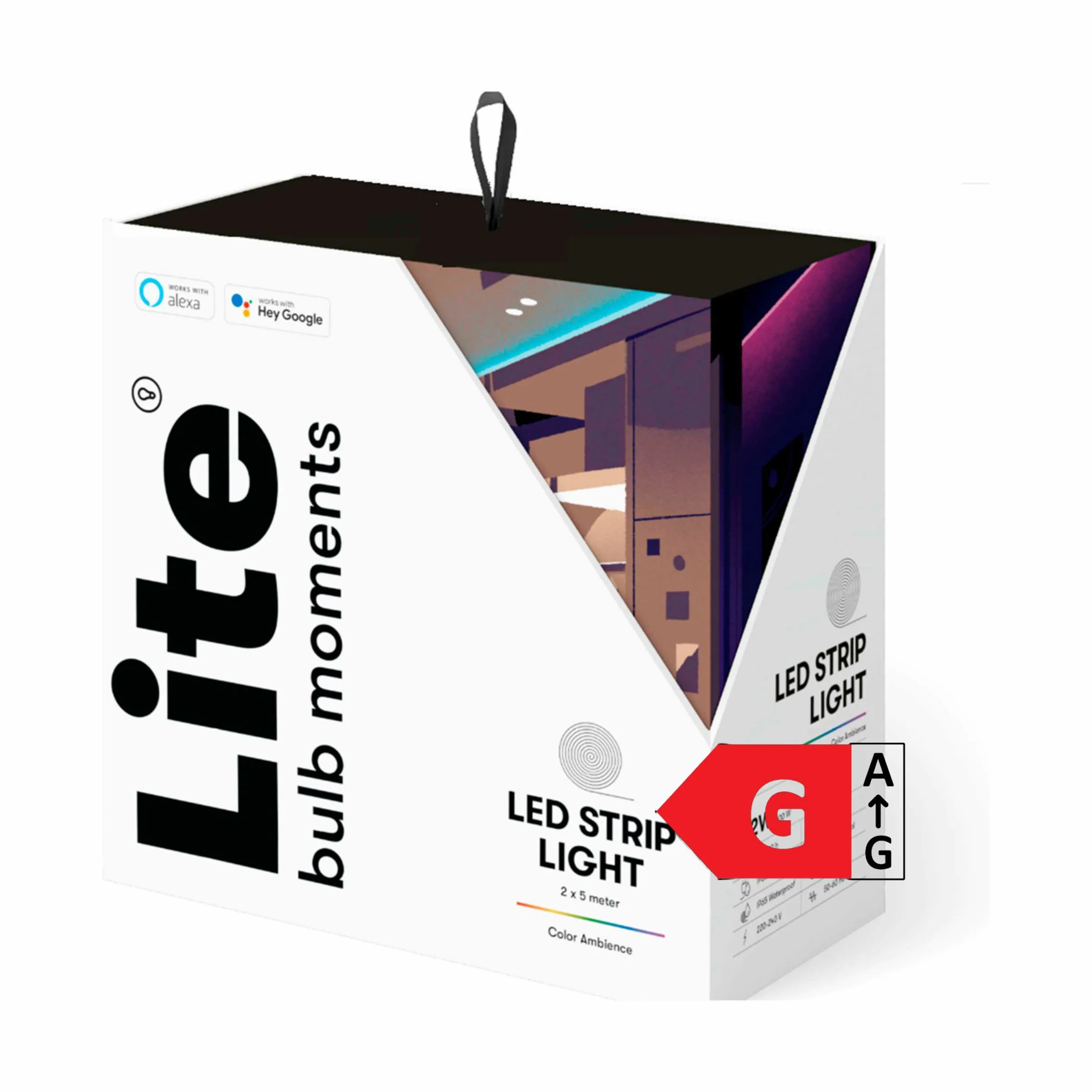 Lite Bulb Moments Lyskæder LED Strip Light Smart LED strip i Hvid, 1