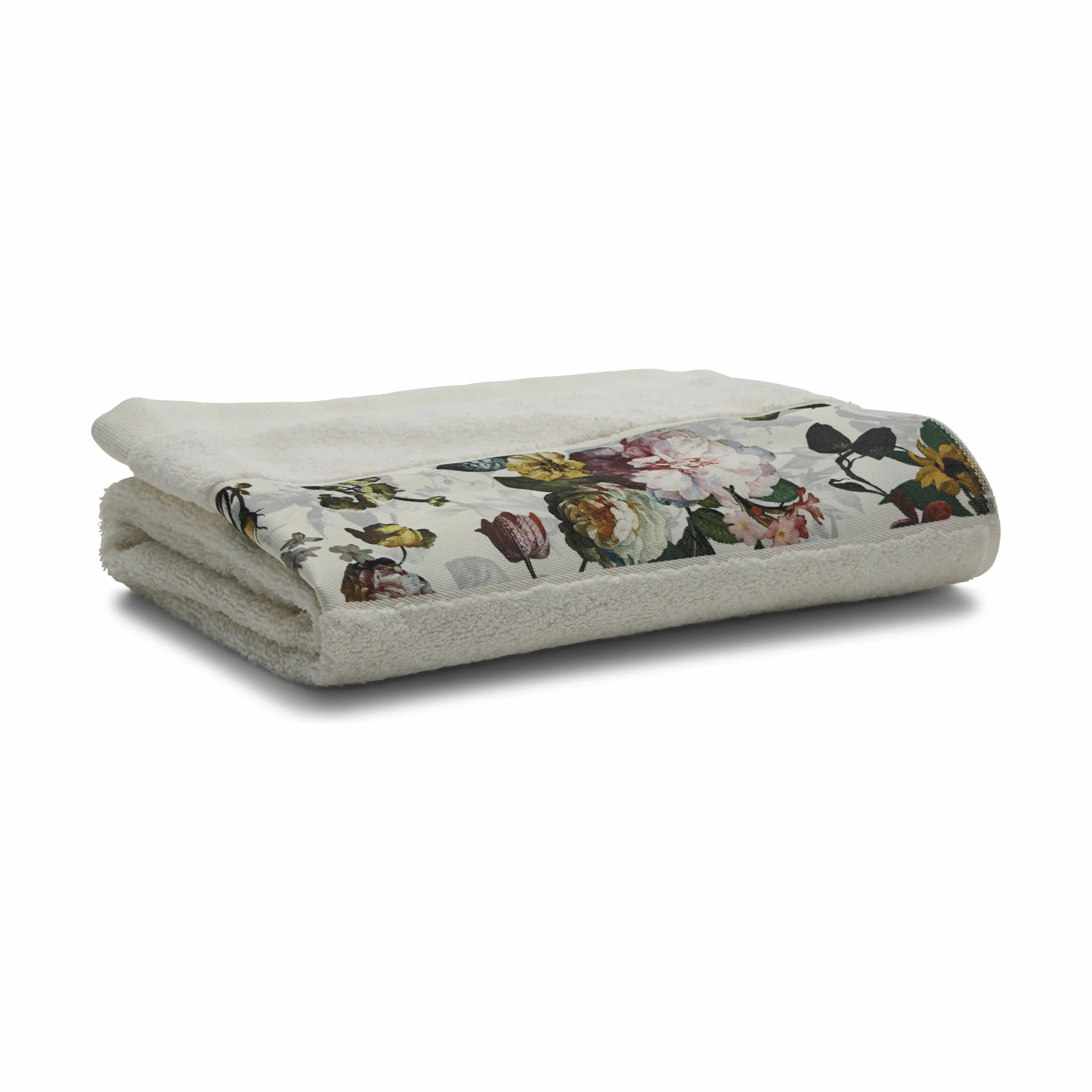 Essenza Håndklæder Fleur Håndklæde i Natural, B60 x L110 cm, 1
