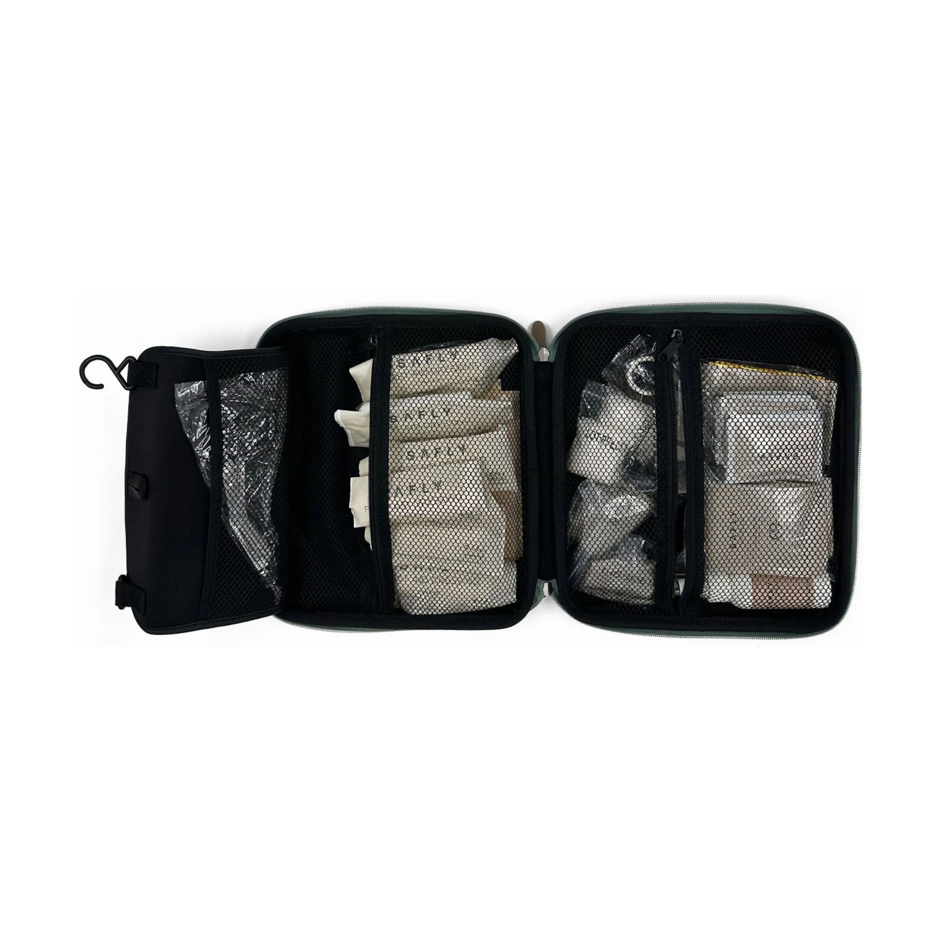 Safly Rengøringsmidler Home Førstehjælpskasse i Grøn, H8,4 x L28 cm, 5