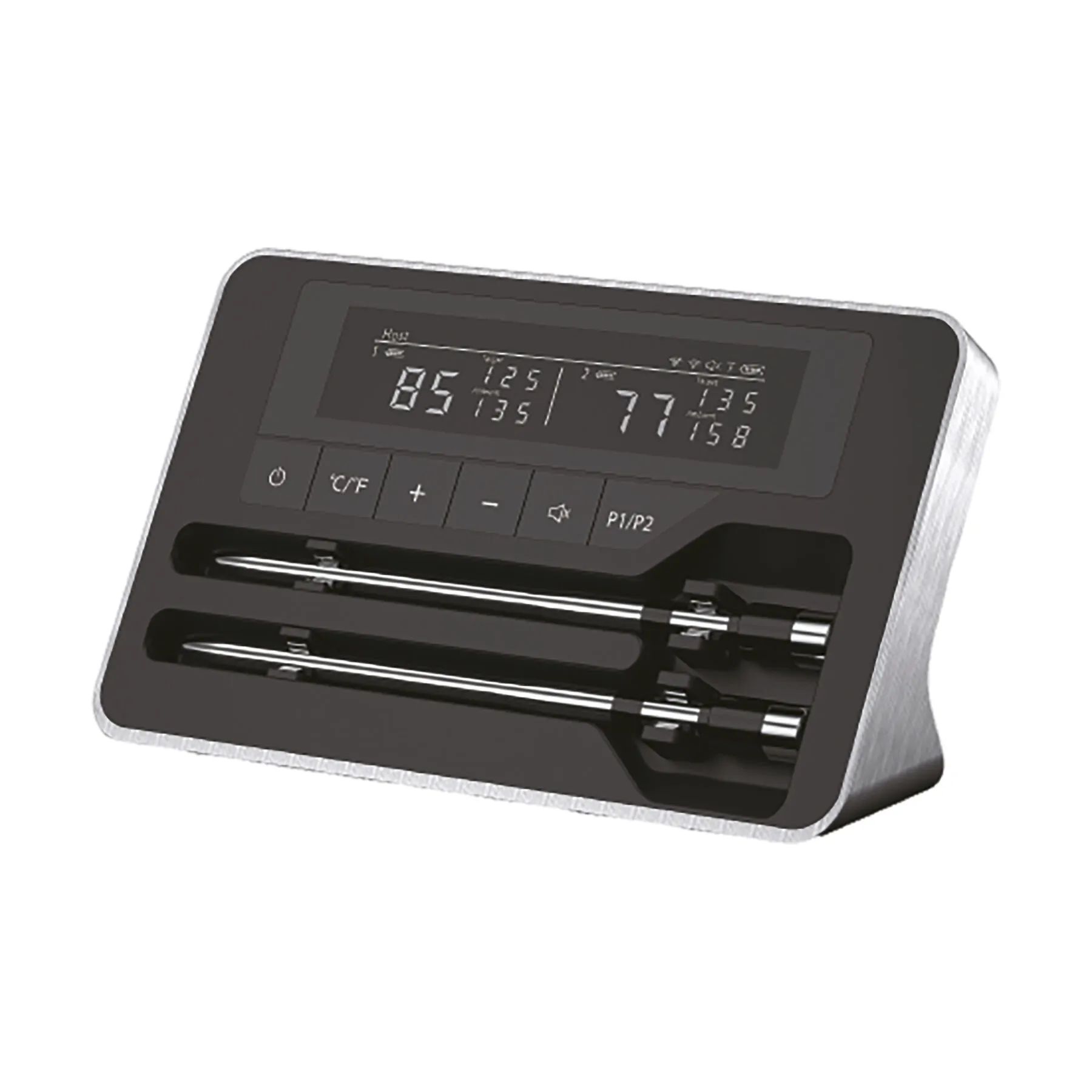 Casper Sobczyk Stegetermometre Dual Stegetermometer i Sølv, 1