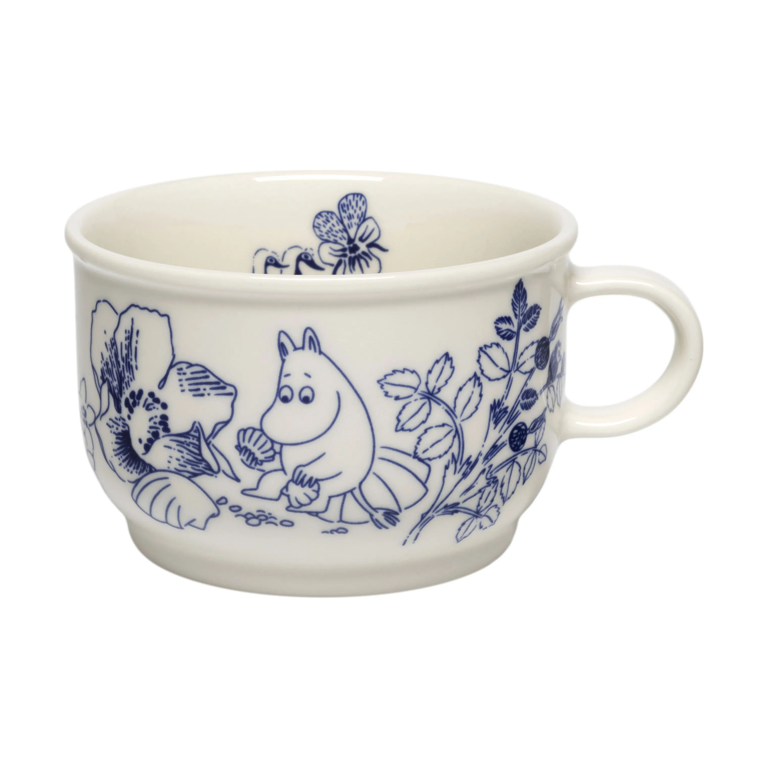 Moomin Arabia Krus og kopper med hank Haru Kop i Hvid, 1