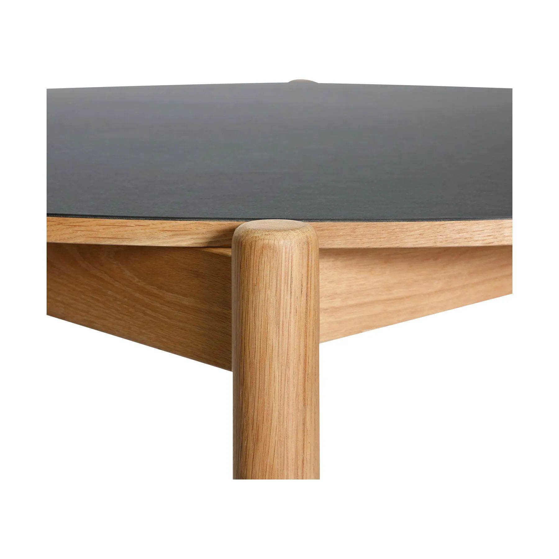Hübsch Spiseborde Oblique Spisebord i Sort/Natur, 3