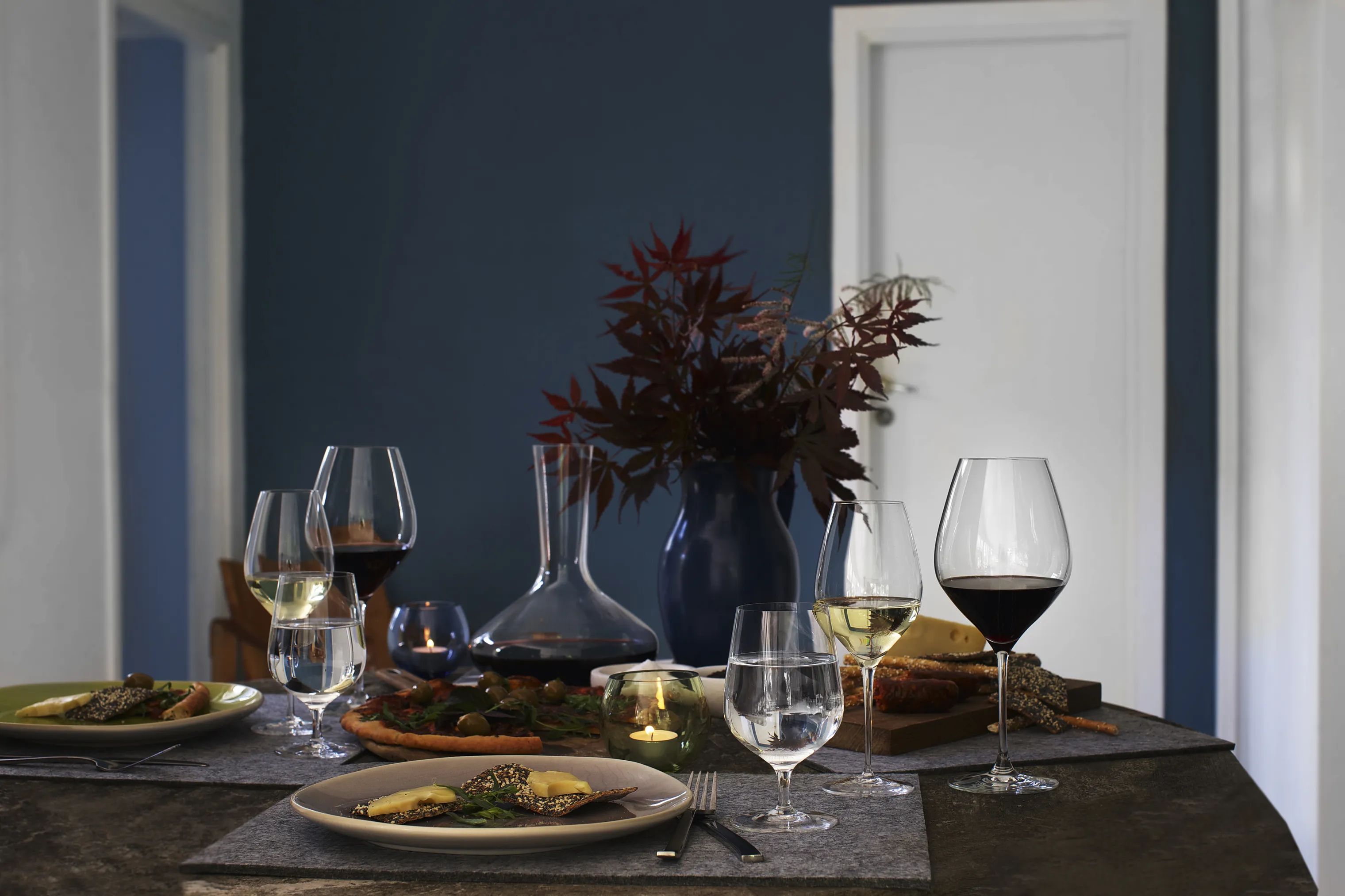 Holmegaard Vandglas Cabernet Vandglas på fod - 6 stk. i Klar, 2