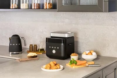 Smeg Airfryers Collezione Airfryer i Mat sort, 2