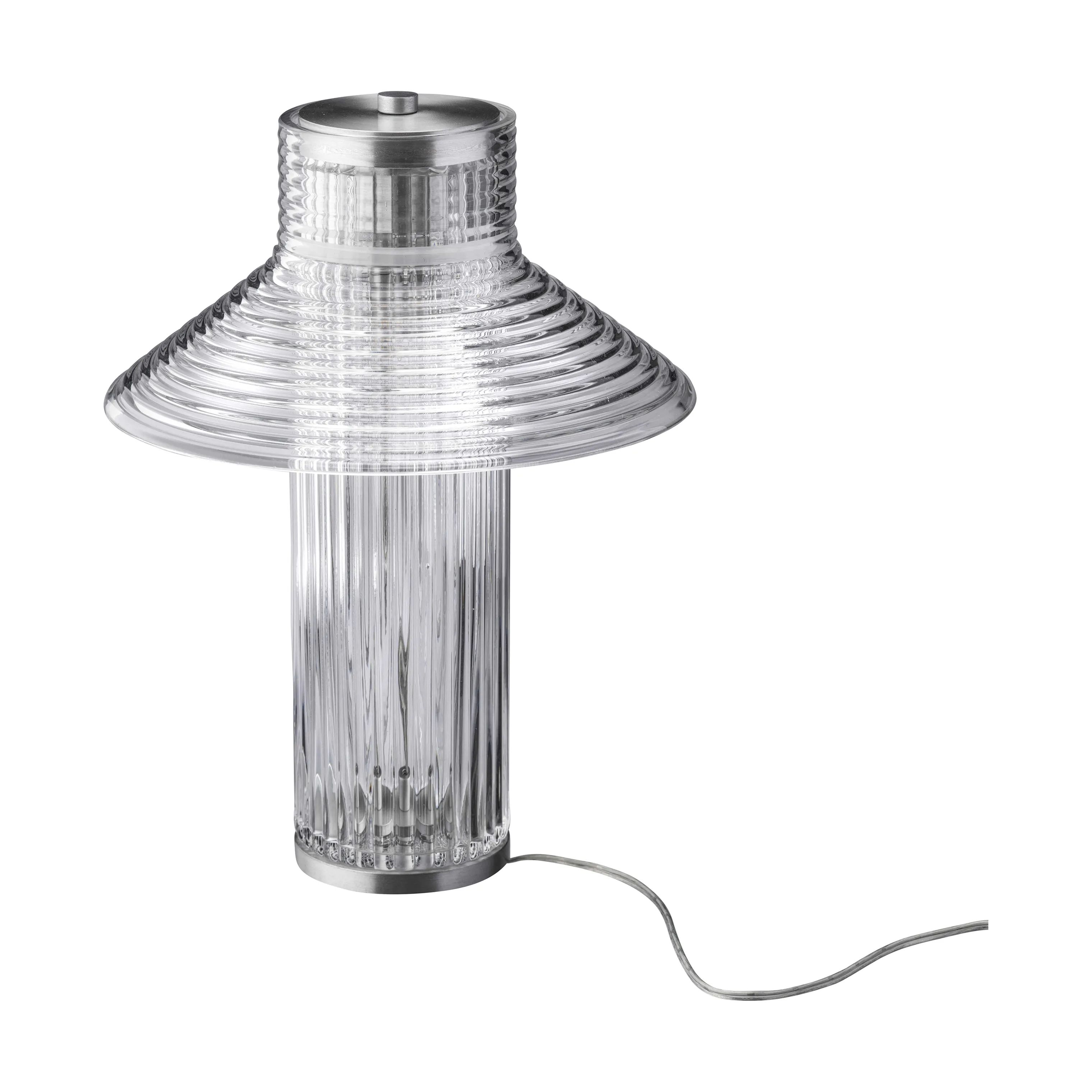 FDB Møbler Bordlamper U14 Sletterhage Bordlampe i Transparent, 1