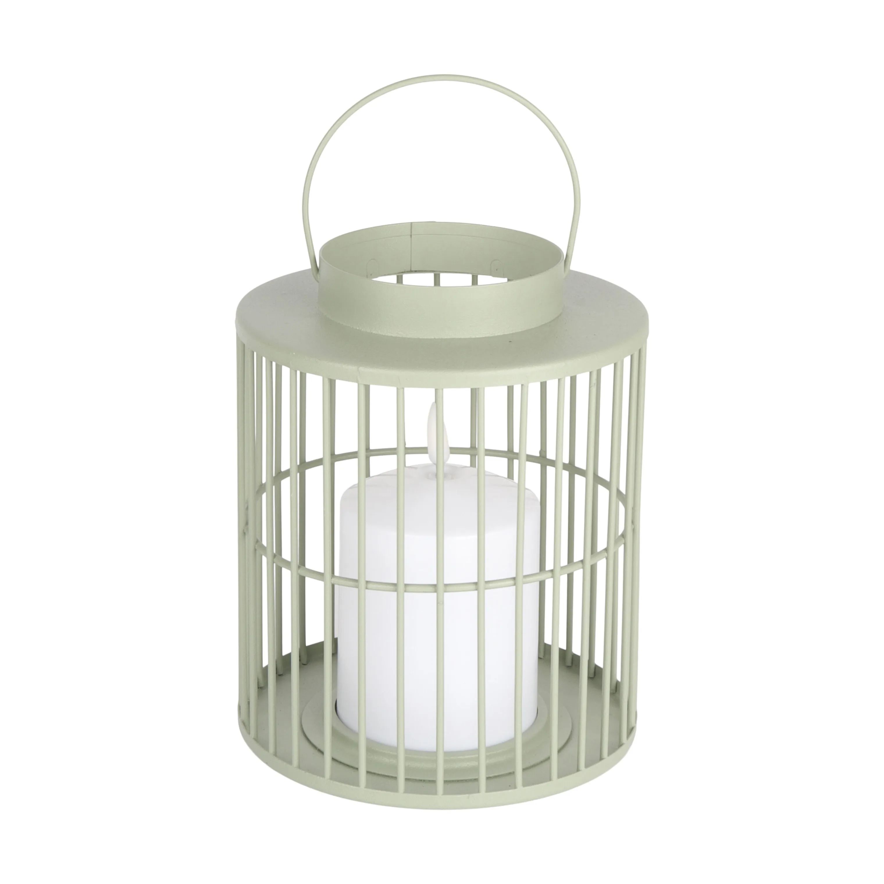 CASA Living Lanterner LED Lanterne i Grøn, 18 cm, 1
