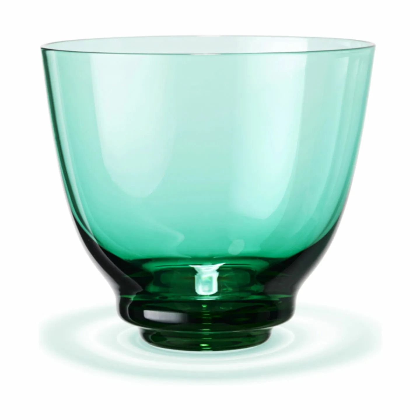 Holmegaard Vandglas Flow Vandglas i Emerald green, 1
