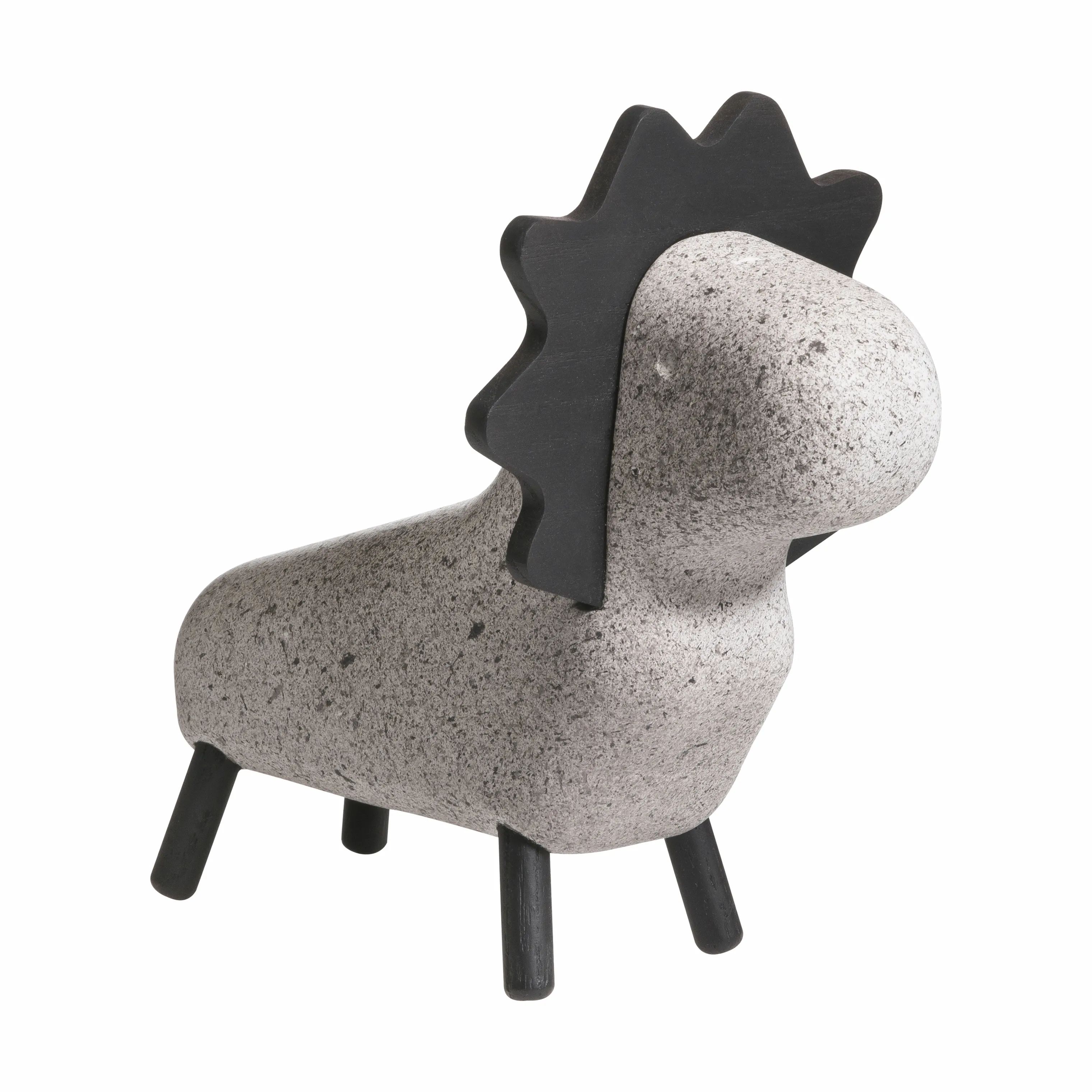 KORRIDOR Dyrefigurer Concrete Animals Løve i Løve grå, 1