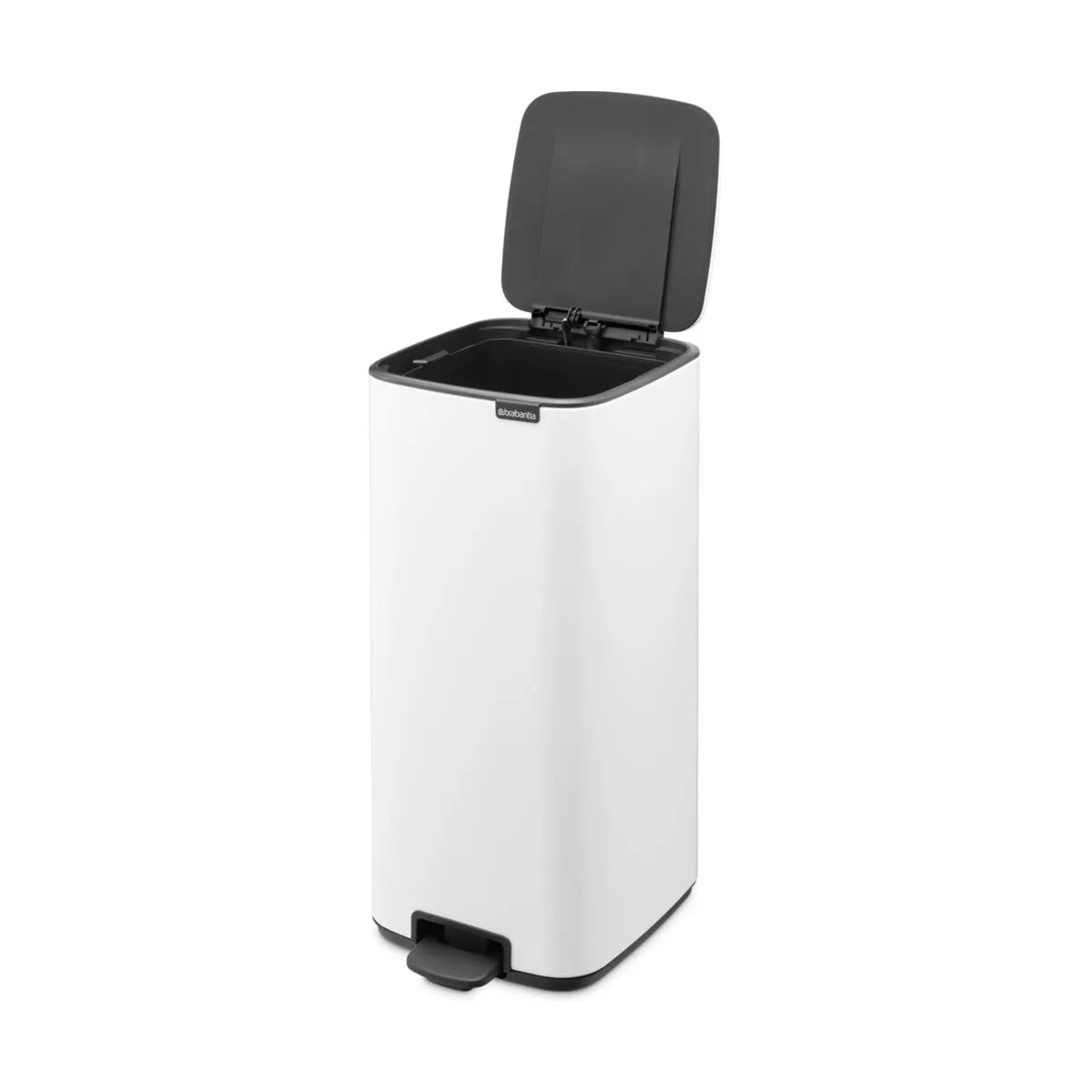 Brabantia Pedalspande Bo Pedalspand i Hvid, 30 L, 7