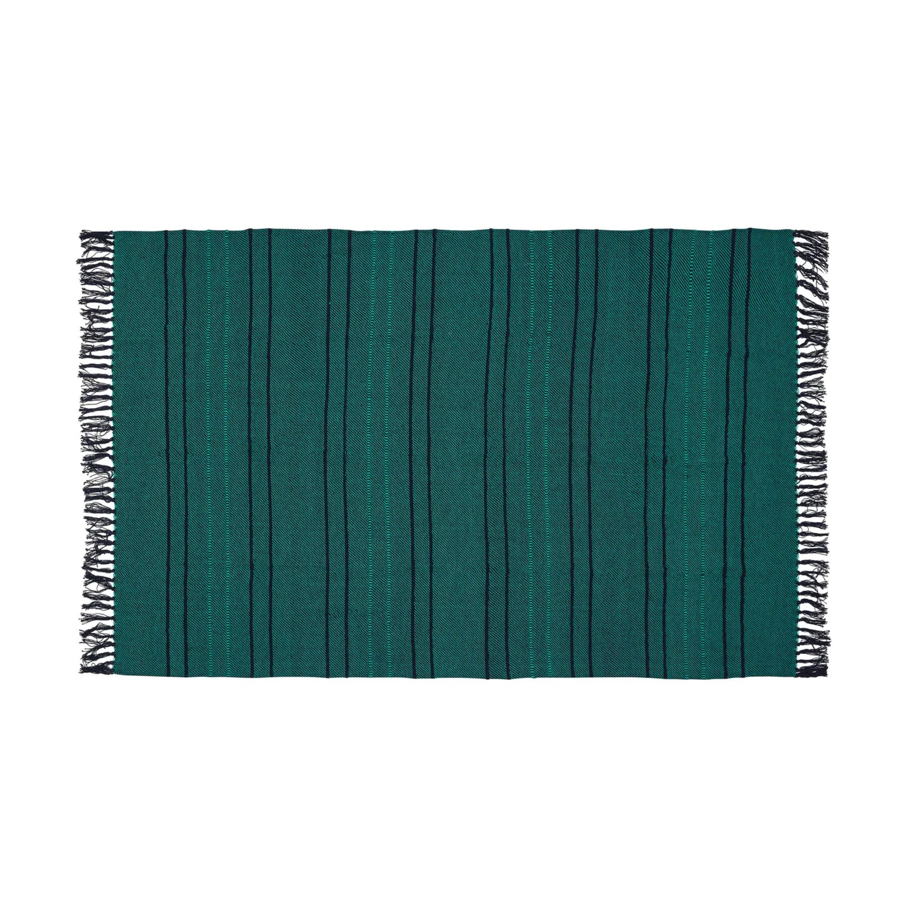 Hübsch Plaider Tap Plaid i Grøn, 1