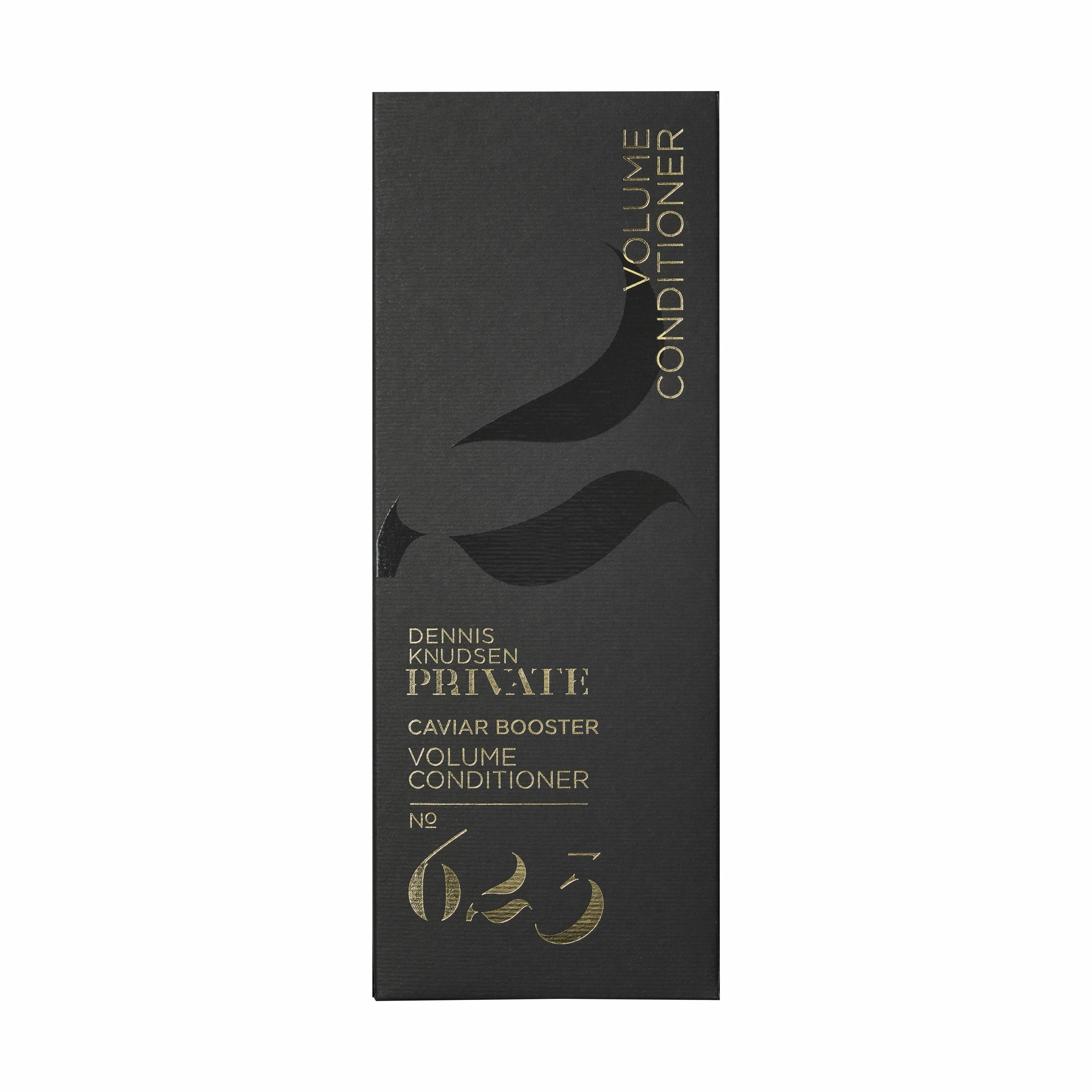 Dennis Knudsen Shampoo og hårpleje PRIVATE Caviar Booster Volume Conditioner i Sort, 2