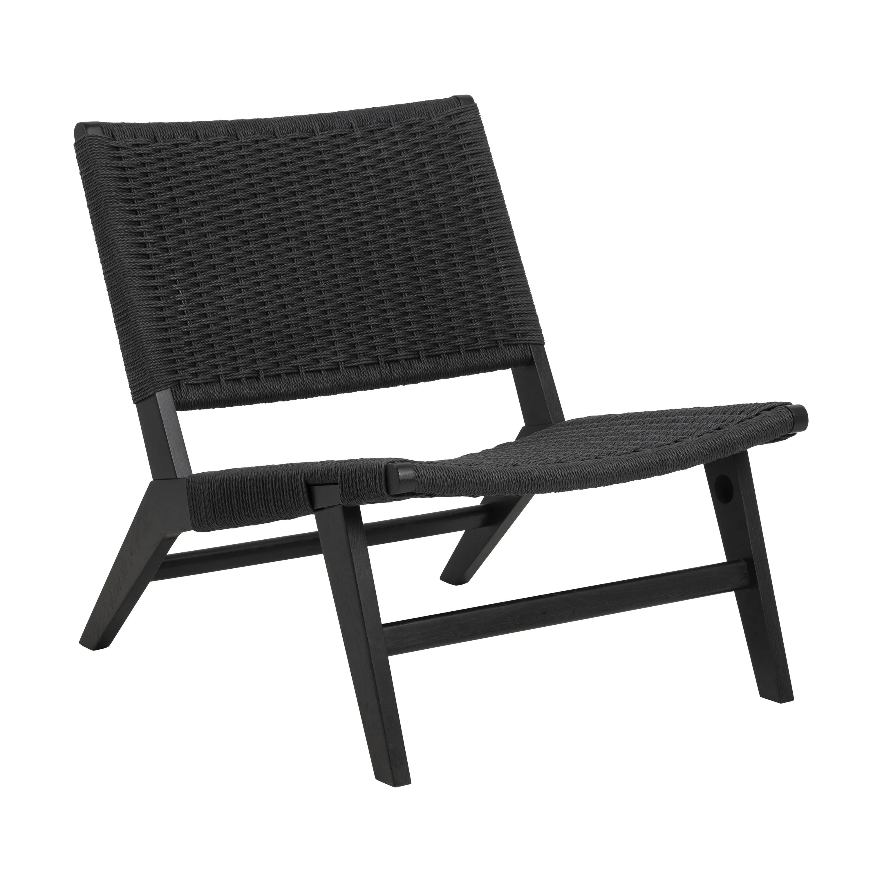 CASA Living Lænestole Carson Lounge stol i Sort, 1