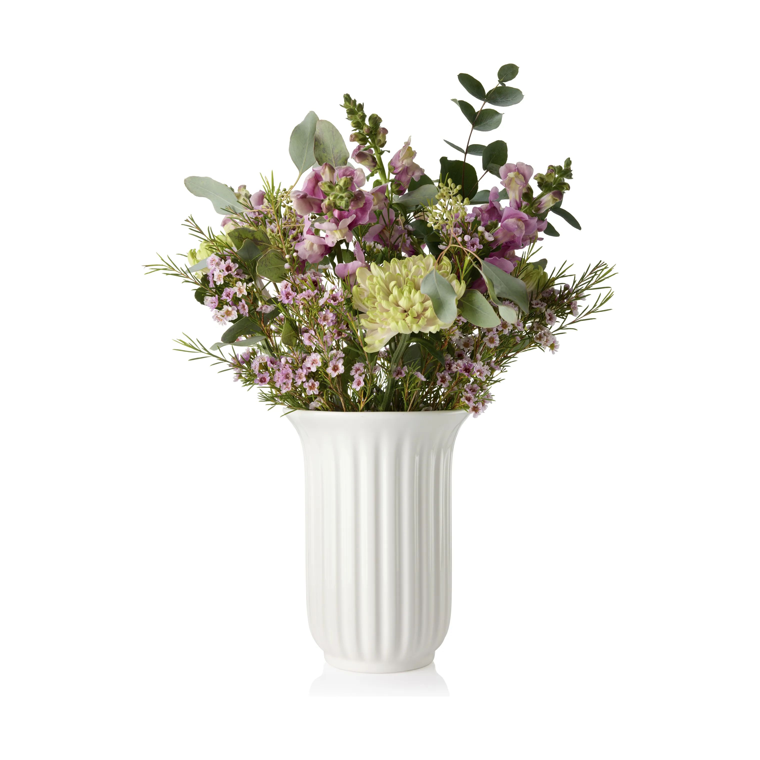 erik bagger a/s Vaser Eslau Tulip Vase i Hvid, 4