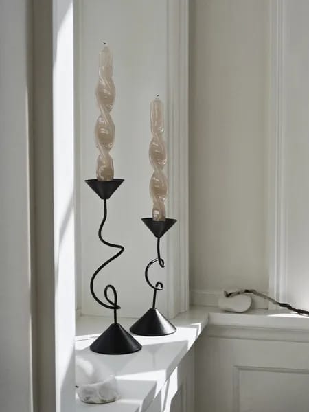 Broste Copenhagen Kronelysestage Selma Lysestage i 19,5 cm, 3