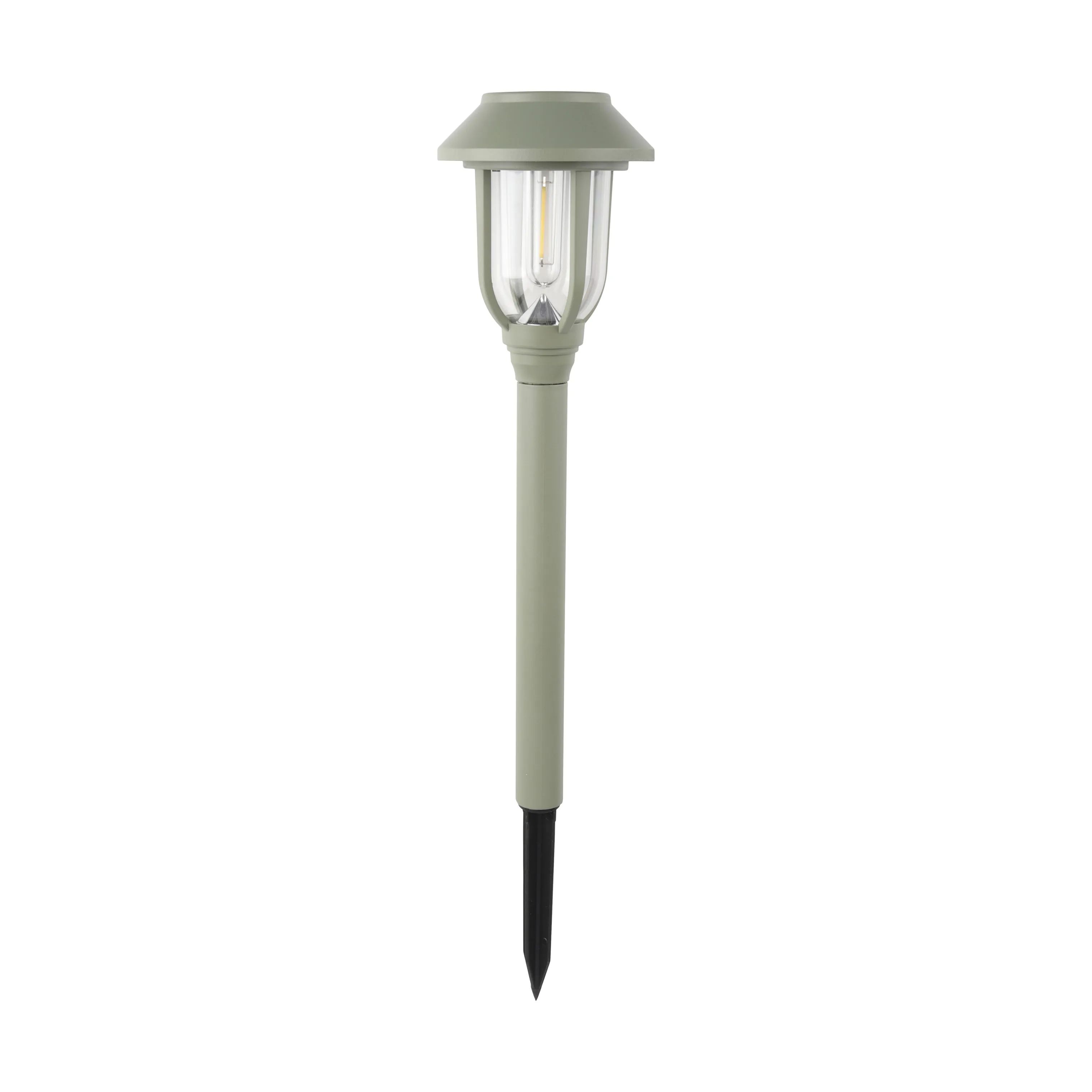 CASA Living Bedlamper LED Solar Fakkel i Grøn, 3