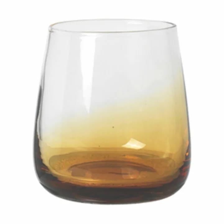 Broste Copenhagen Vandglas Amber Drikkeglas i 35 cl, 1