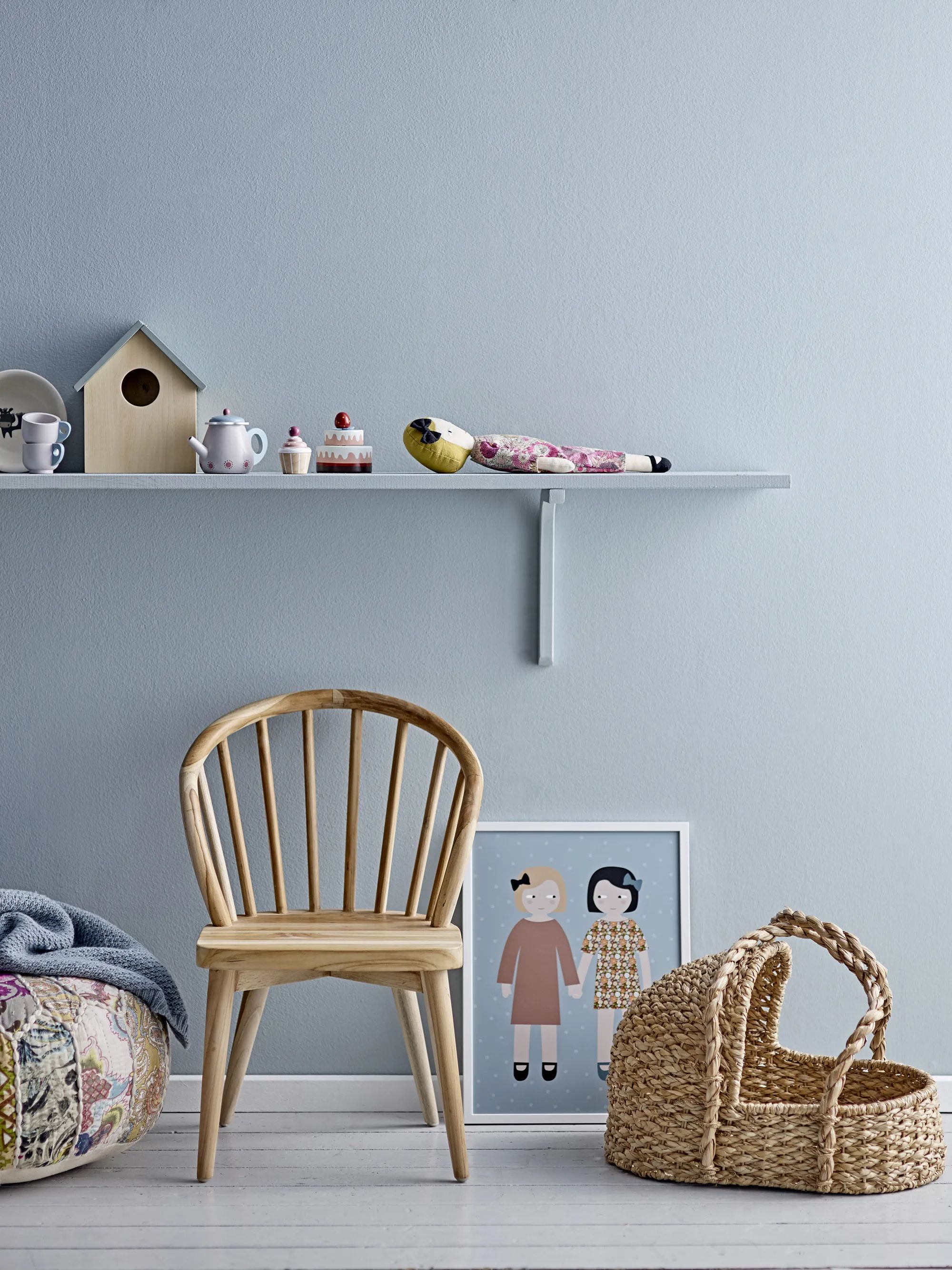 Bloomingville Mini Til børneværelset MINI Gentrim Legetøjsmad i Grå, 5