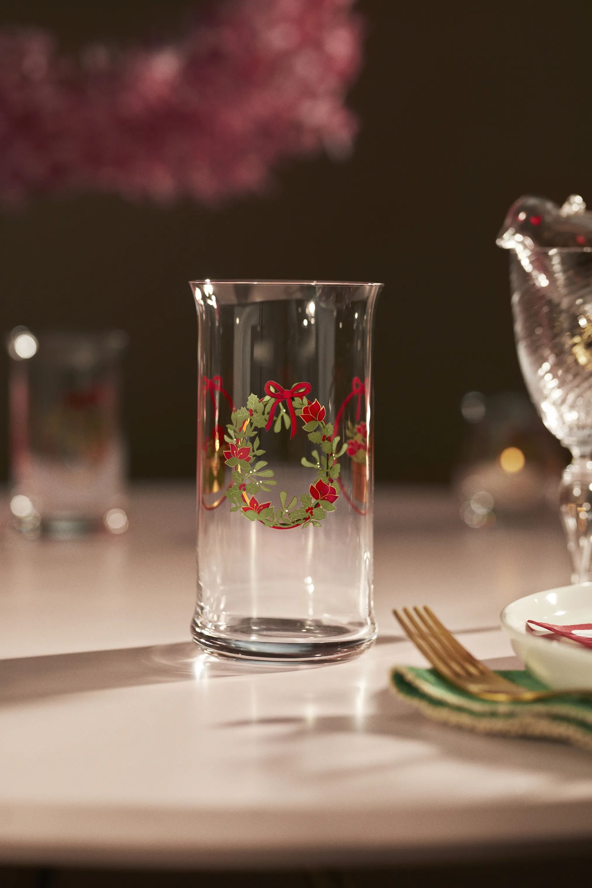 Holmegaard Ølglas Christmas 2025 Ølglas i Multifarvet, 4