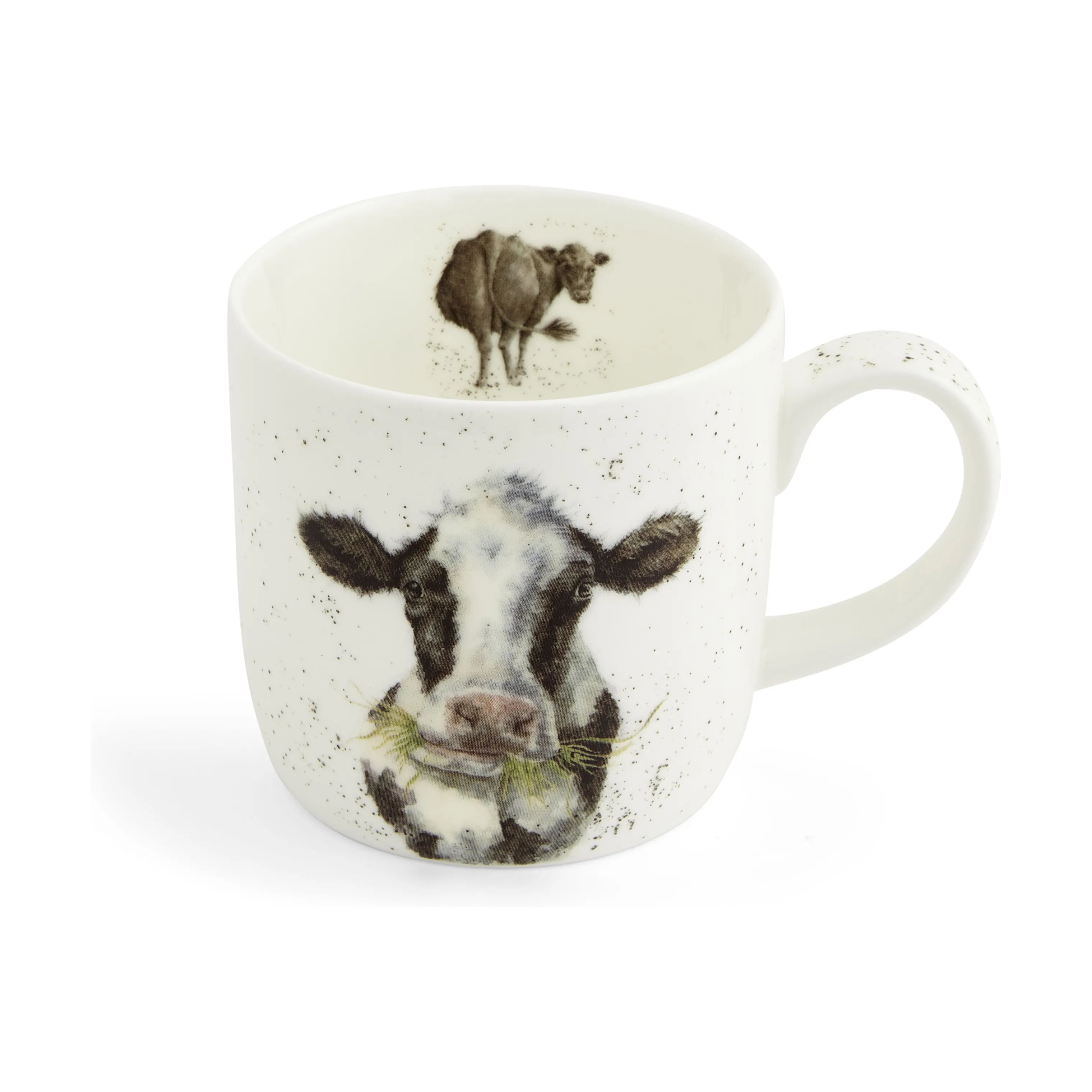 Royal Worcester Krus og kopper med hank Wrendale Krus - Mooo i Ko, 1