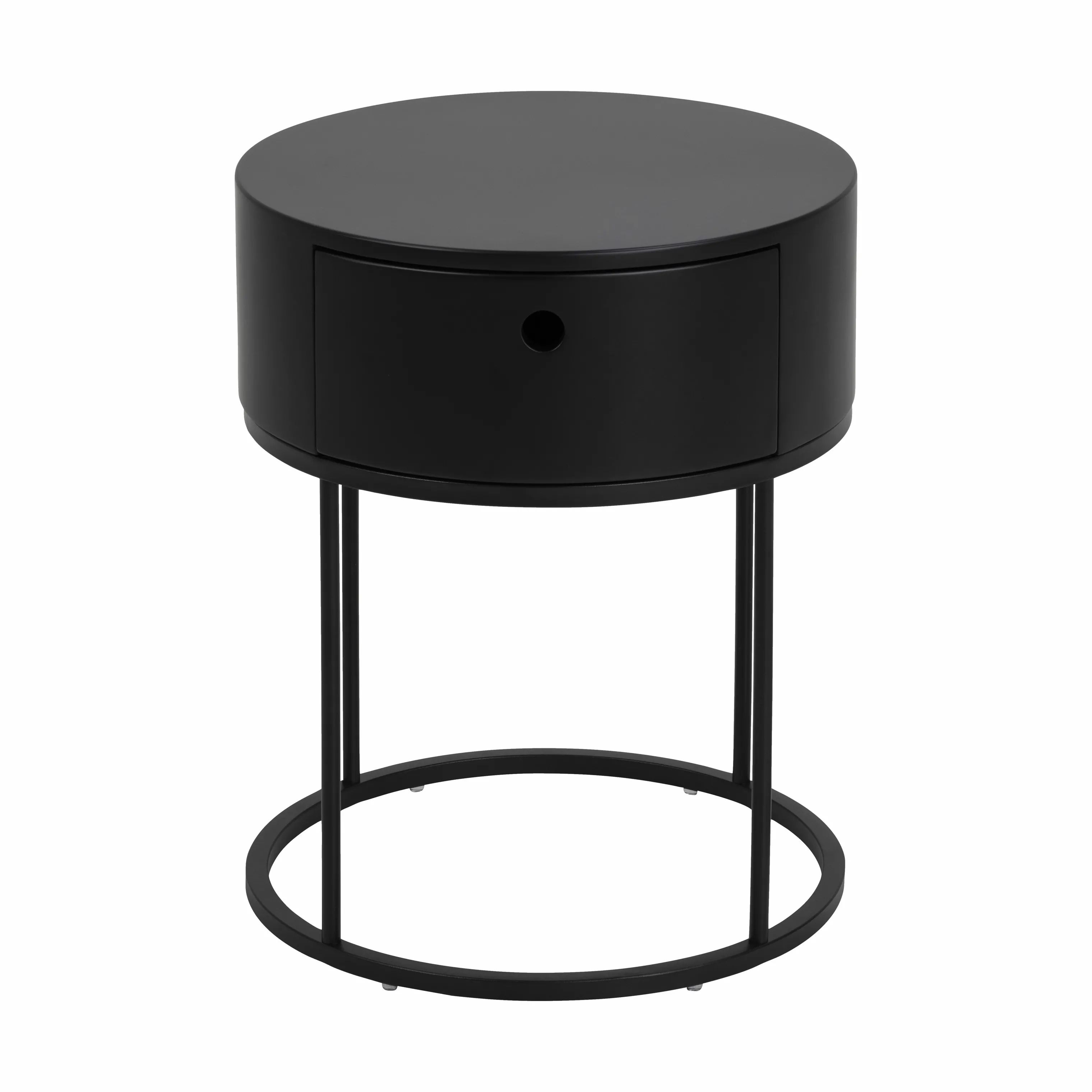 CASA Living Sengeborde Polo Natbord i Sort, 1