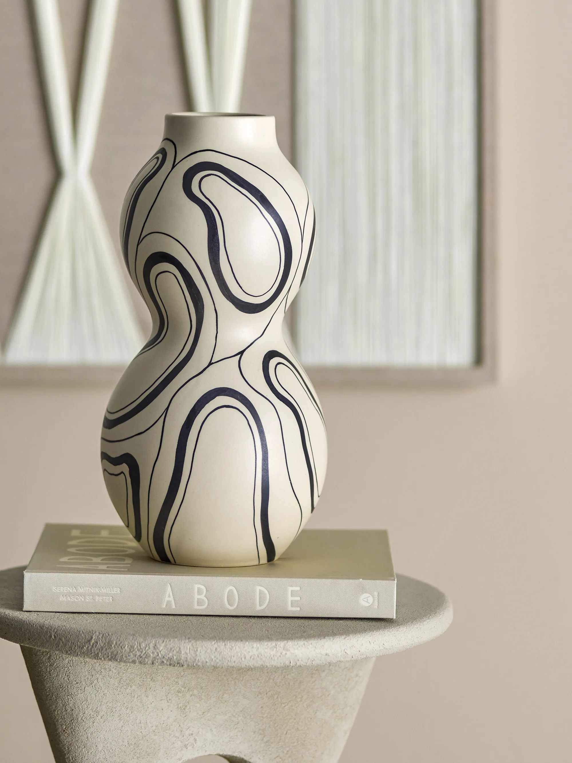 Bloomingville Vaser Nicola Vase i Sort, 2
