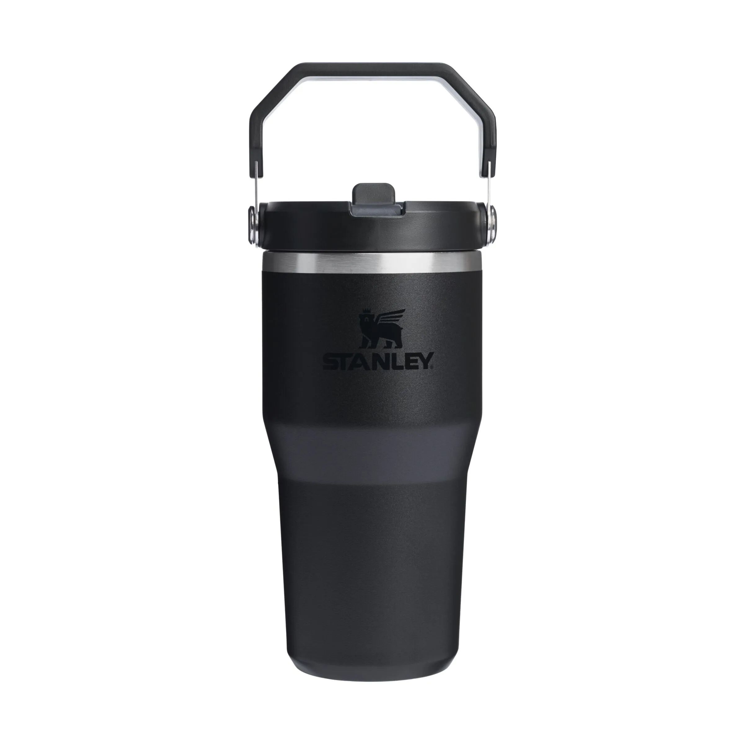 Stanley To go kopper The IceFlow Flip Straw i Black, 0.6 L, 1