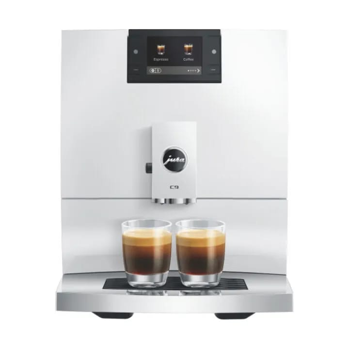 JURA Kaffemaskiner Kaffemaskine C9 (EA) i Piano White, 1