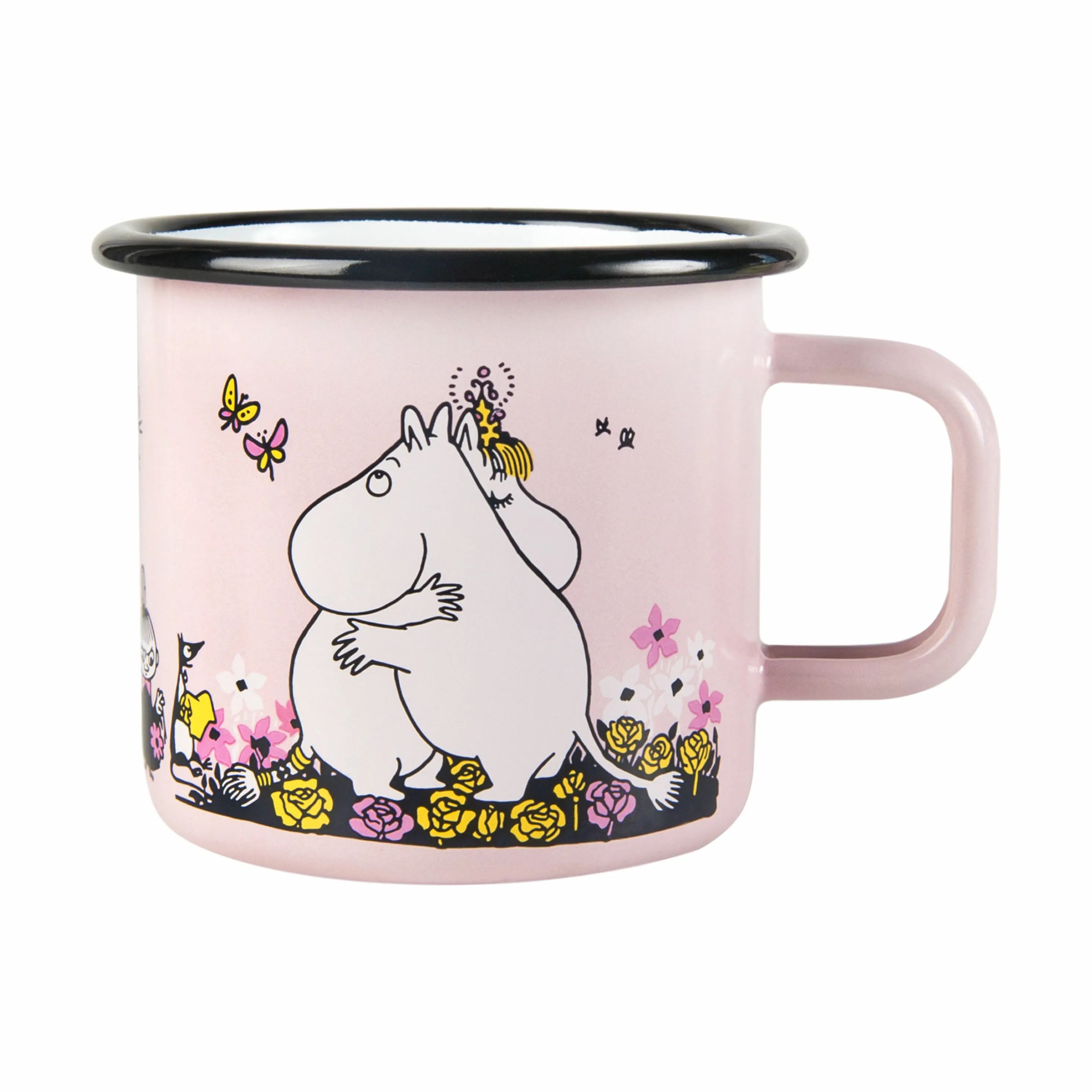Muurla Krus og kopper med hank Moomin Krus - Hug i Hug, 37 cl, 1
