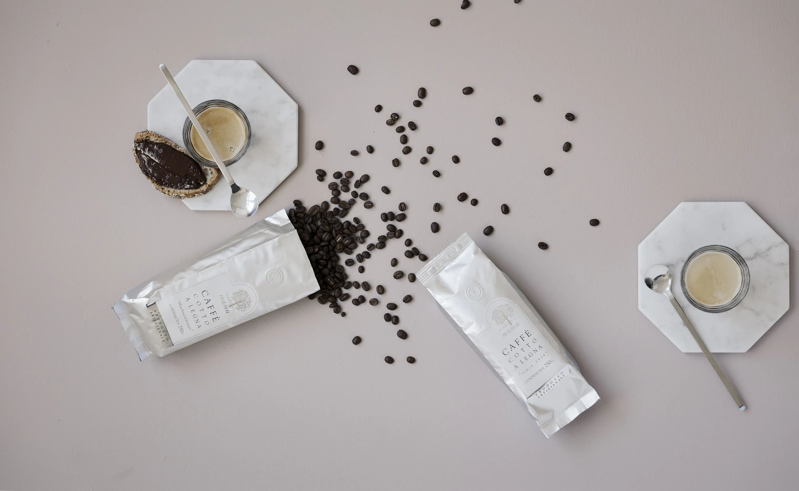Made by Mama Kaffe Since1939 Hele Kaffebønner i 250 gram, 2