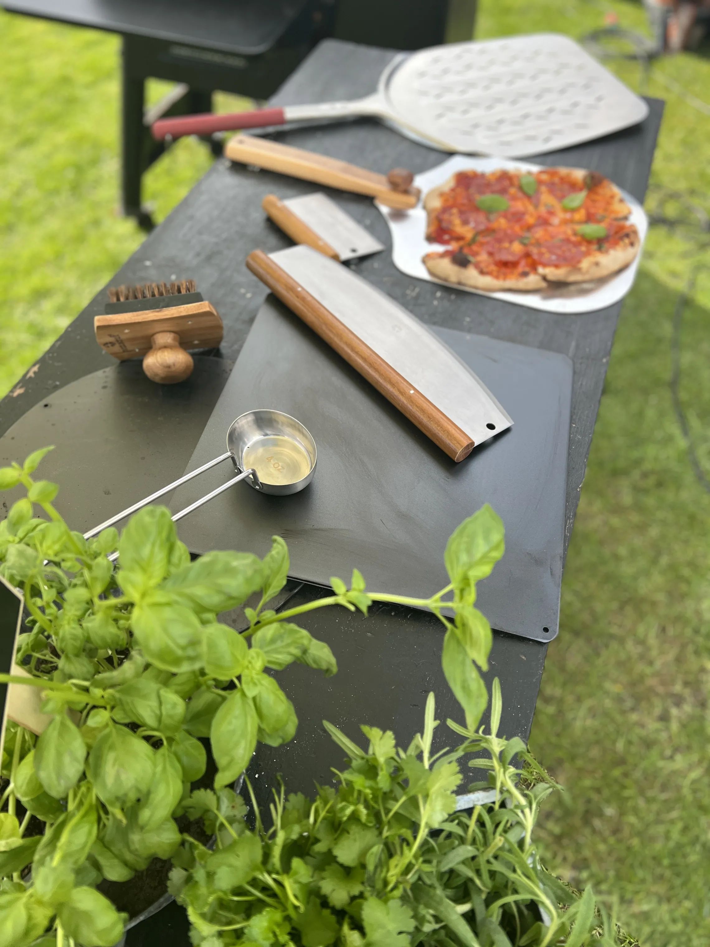 Pizza Craft Grillredskaber Pizzasauceske i Stål, 2