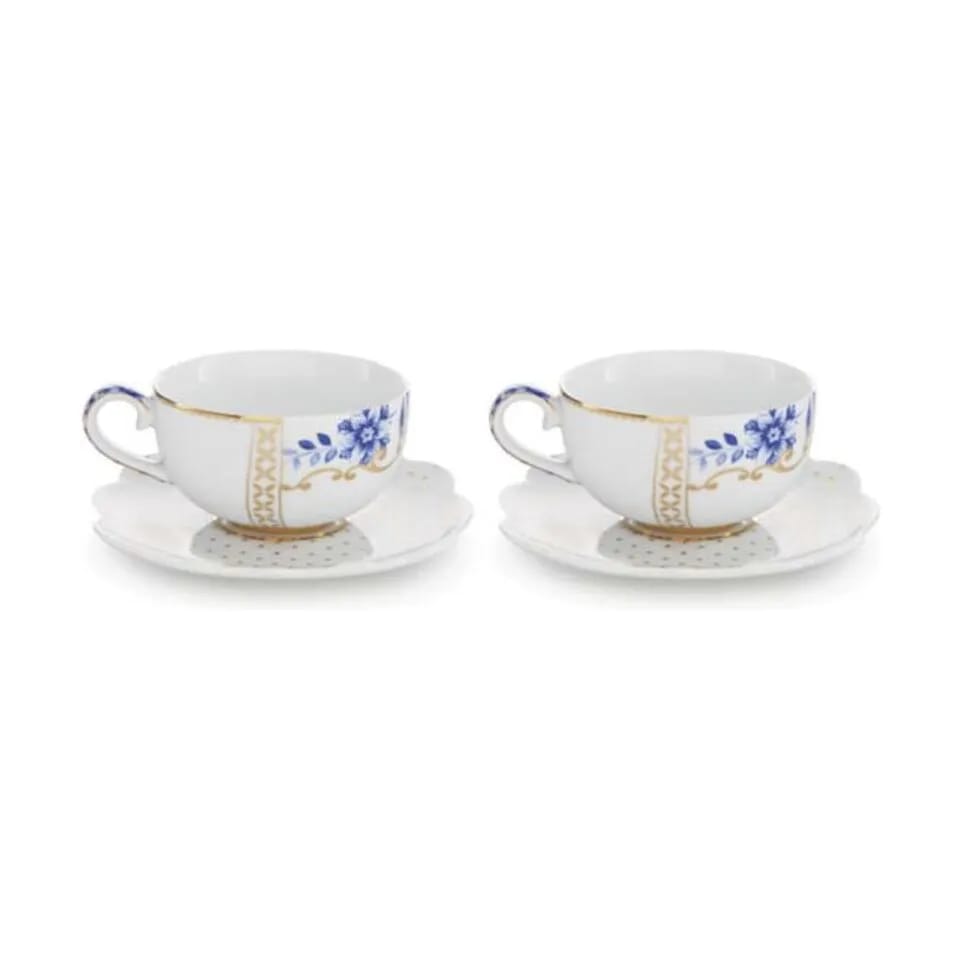 PIP Studio Espressokopper Royal Espressokop m. underkop - 2 stk. i White, 1