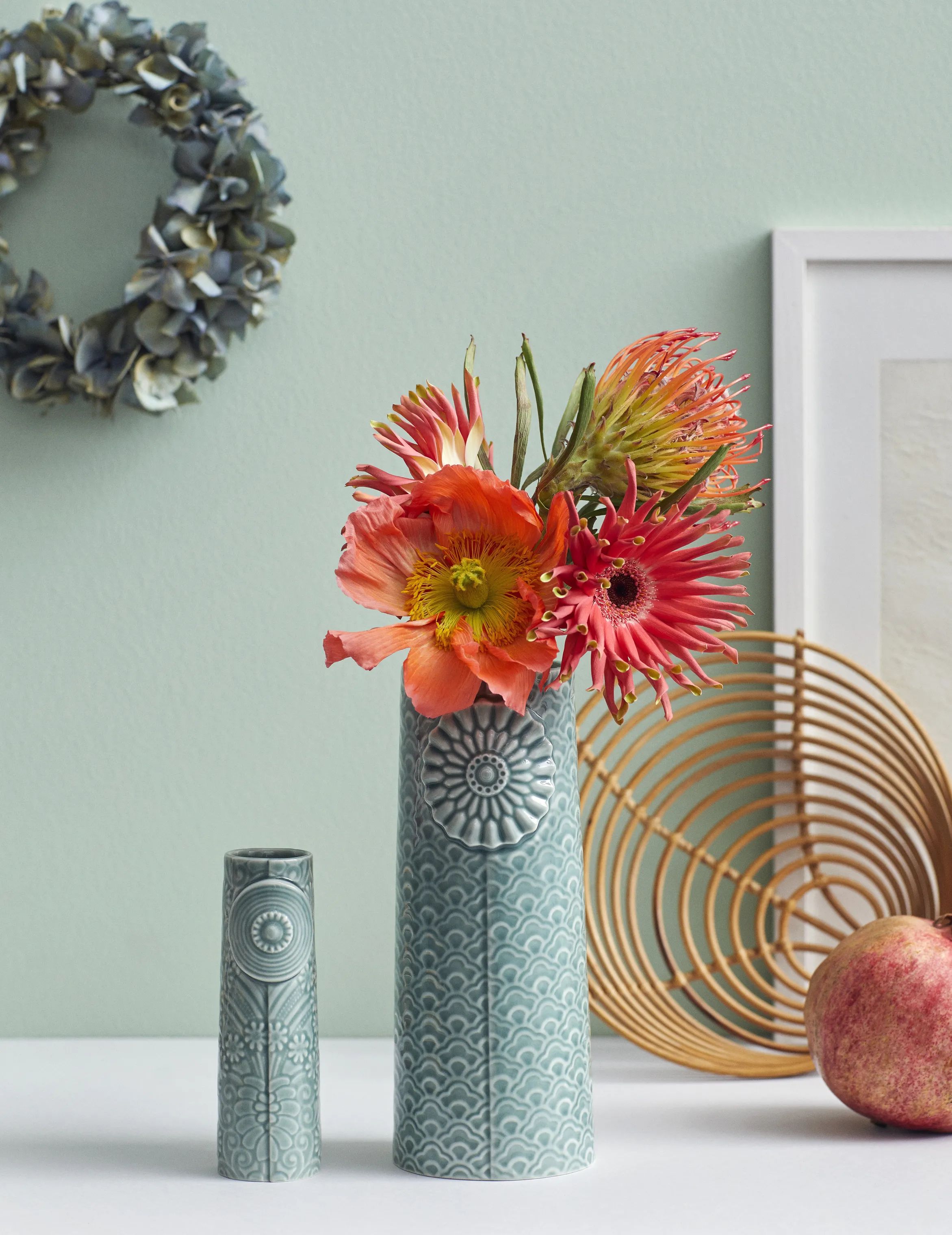 Dottir Vaser Pipanella Flower Vase i Peacock, 12,5 cm, 2