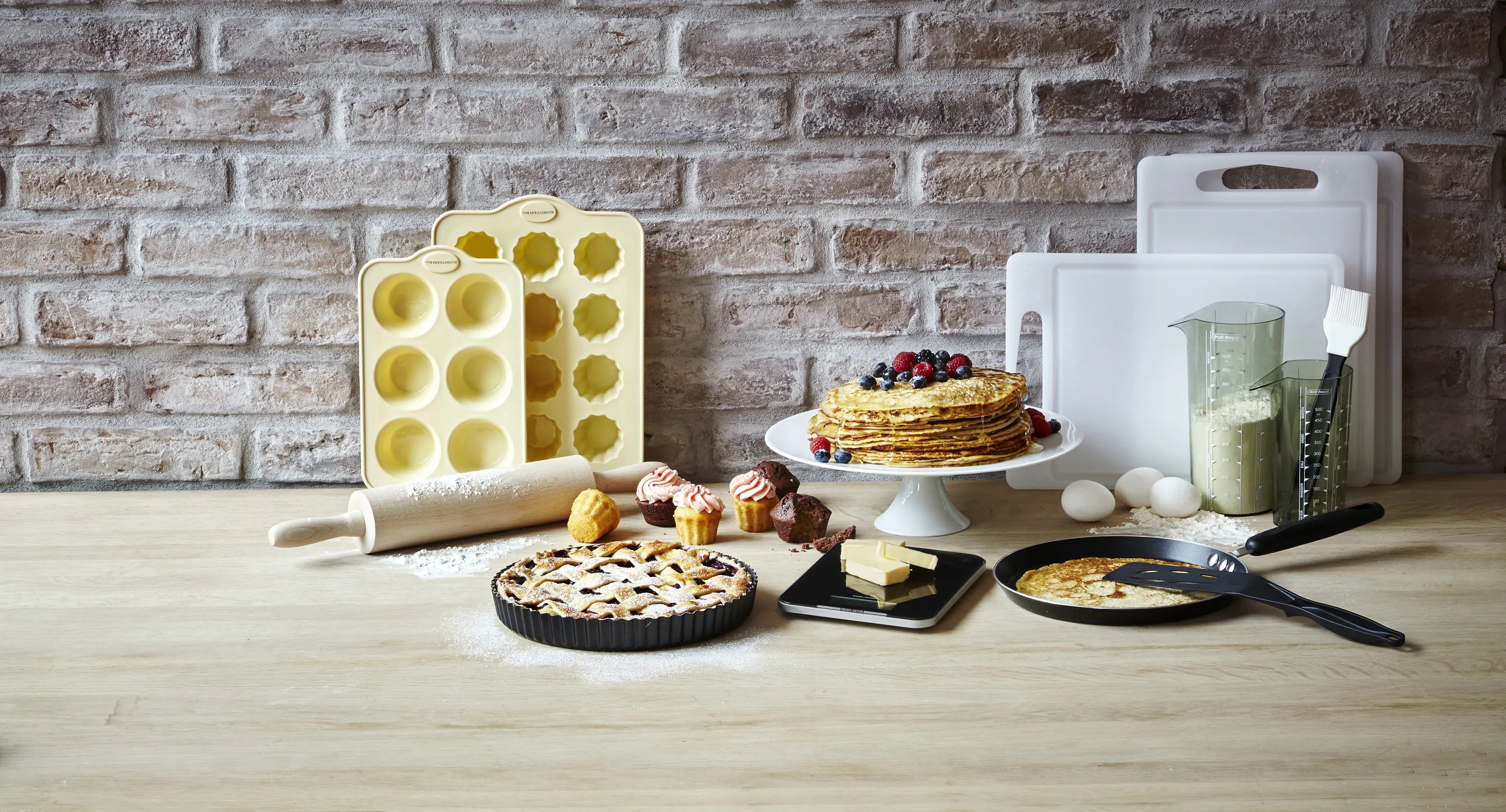 Cook & Baker Skærebrætter Skærebrætsæt - 3 dele i B35 x L25 cm, 2