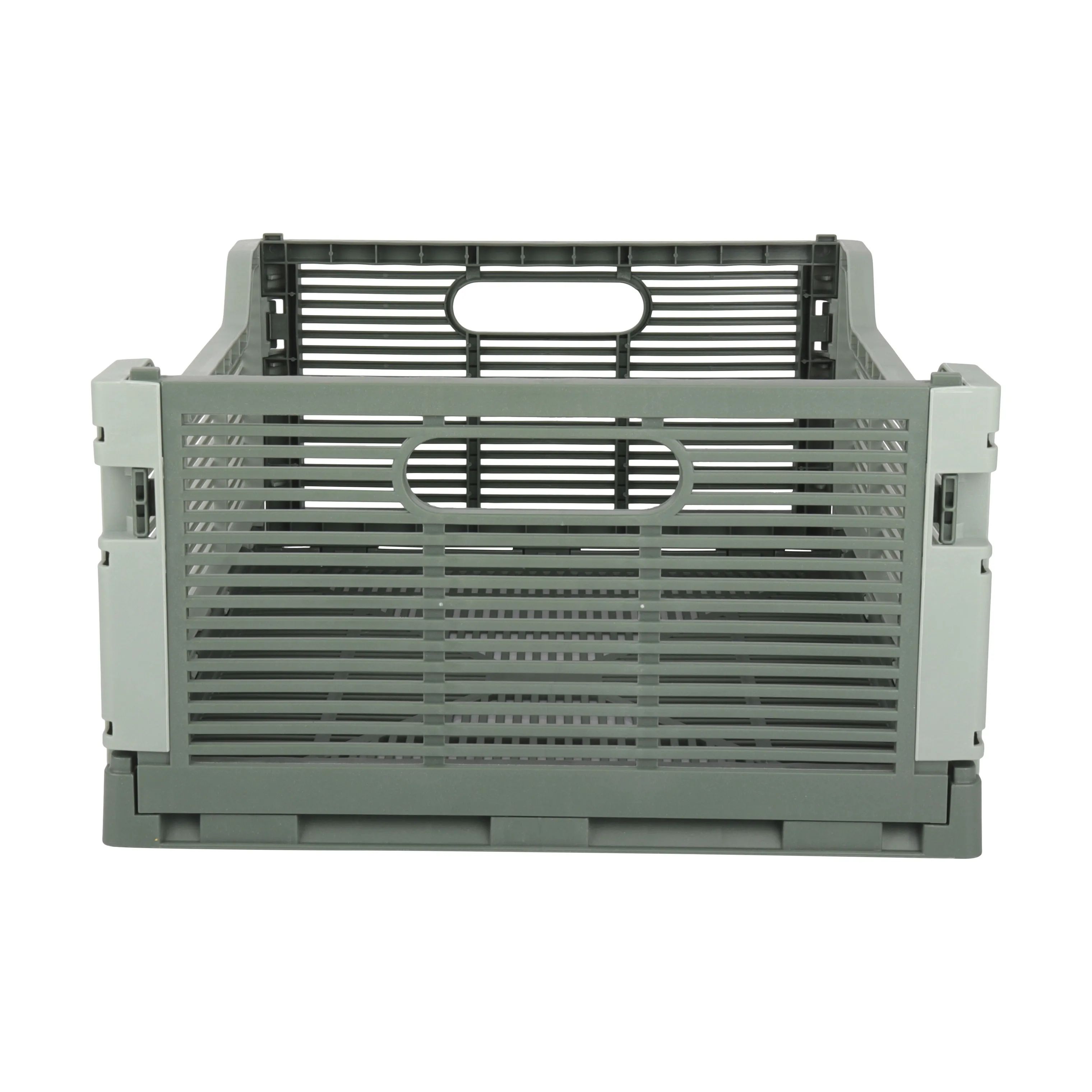 CASA Living Kasser Foldekasse i Grøn, B30 x L40 cm, 3