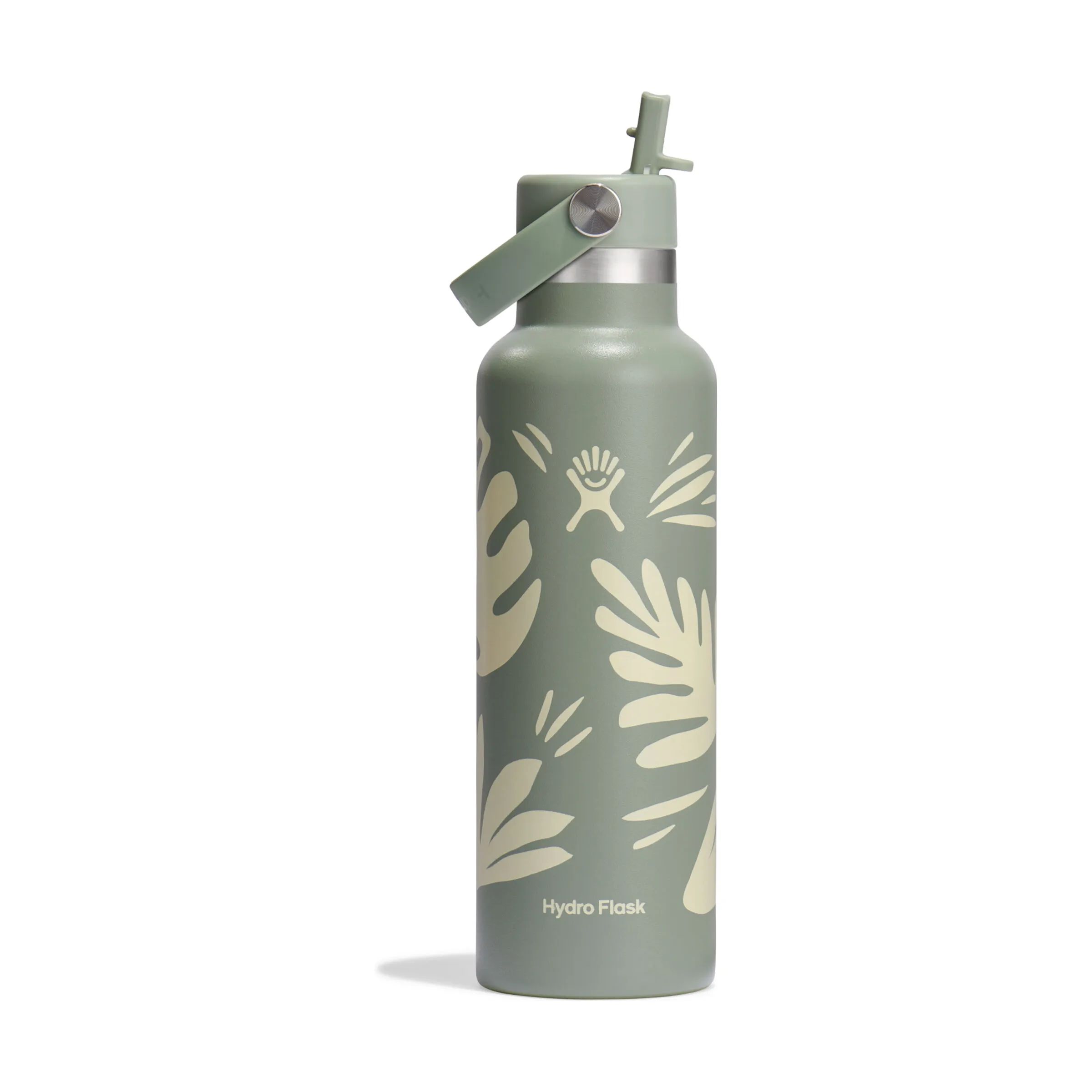 Hydro Flask Termoflasker Standard Flex Straw Termodrikkedunk i Grøn / Stål, 2