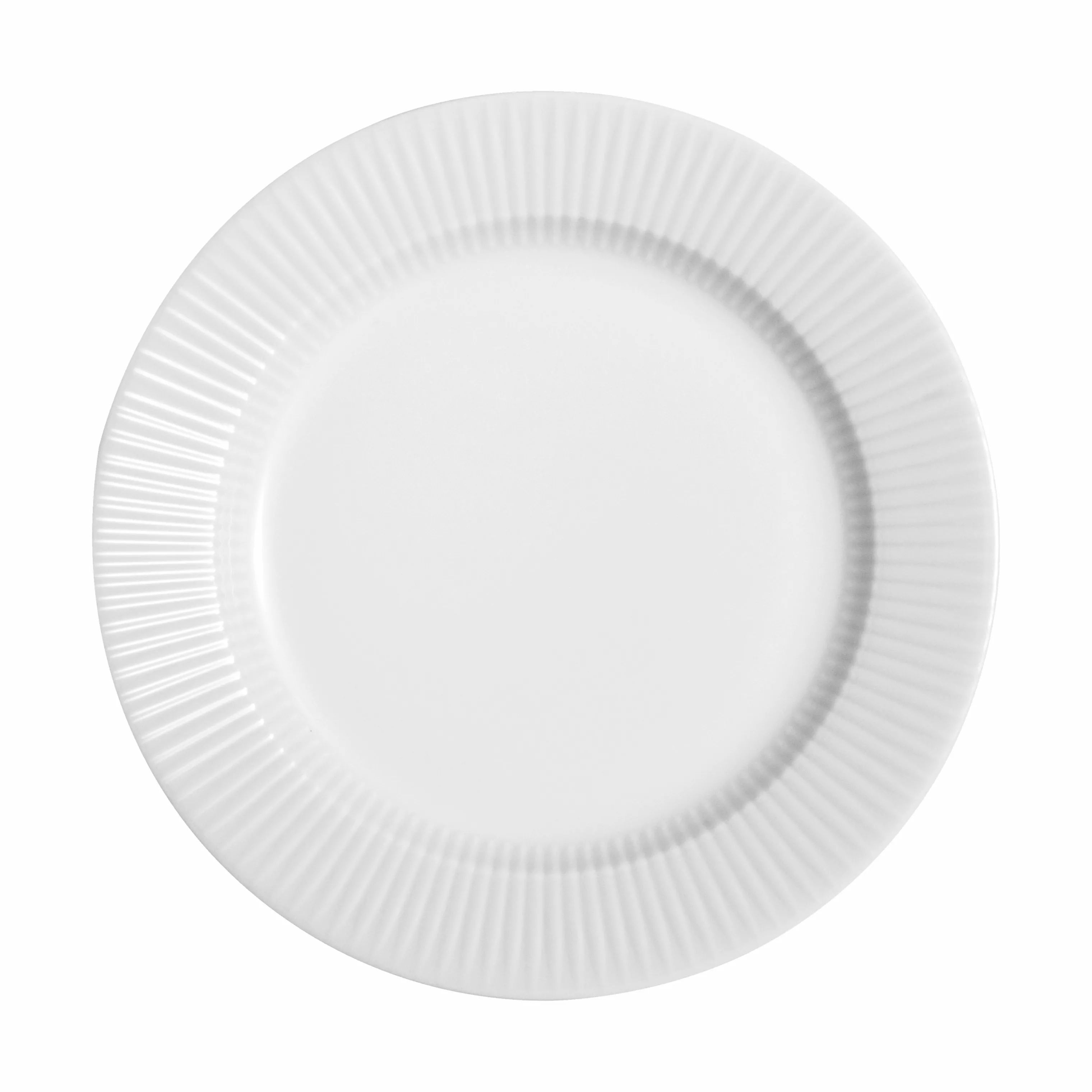 Eva Trio Middagstallerkener Legio Nova Middagstallerken i Hvid, 25 cm, 1