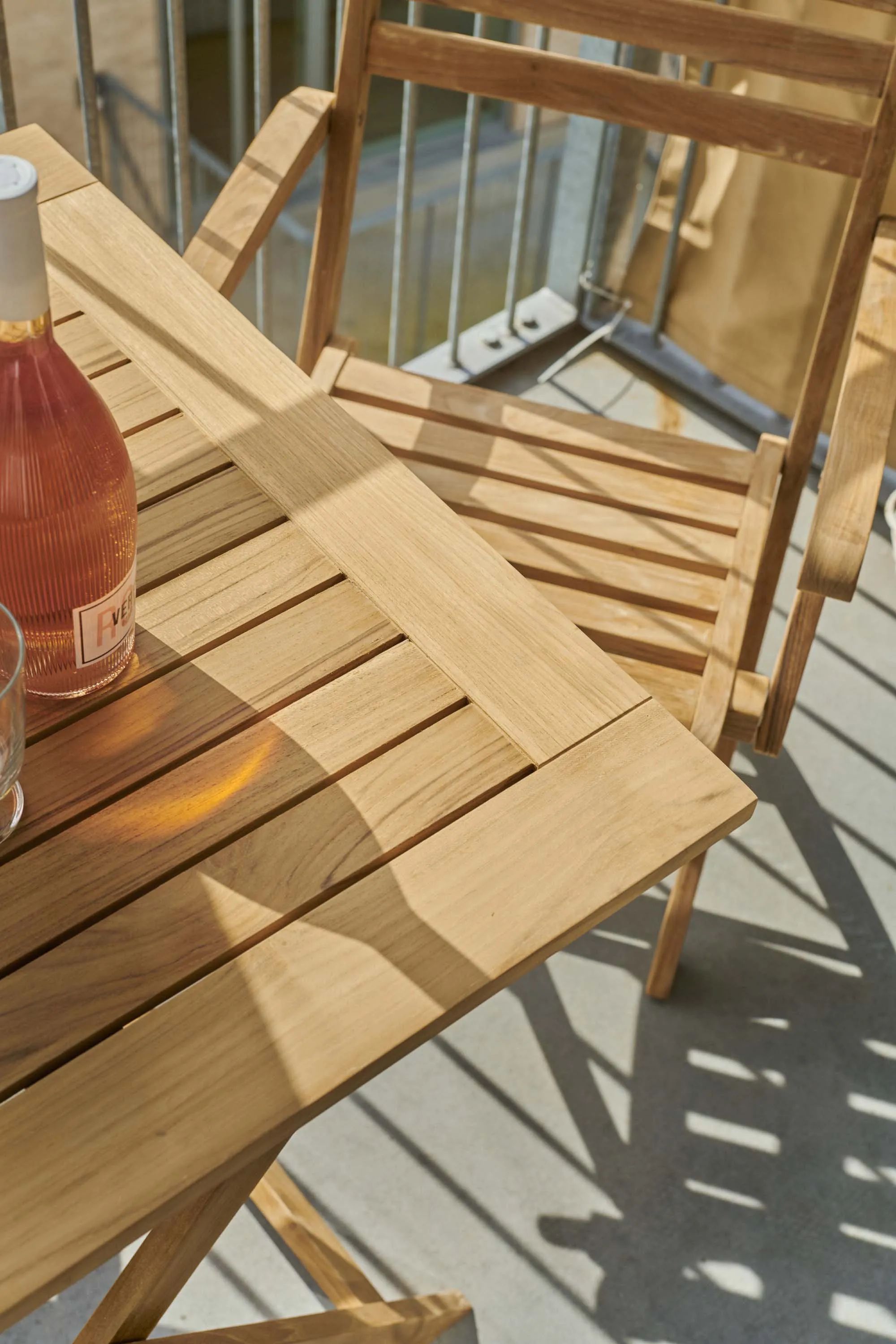 cinas Caféborde York Foldebord i Teak, 2
