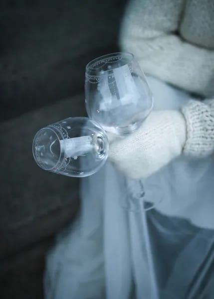 Wik & Walsøe Rødvinsglas Julemorgen Rødvinsglas i Klar, 4