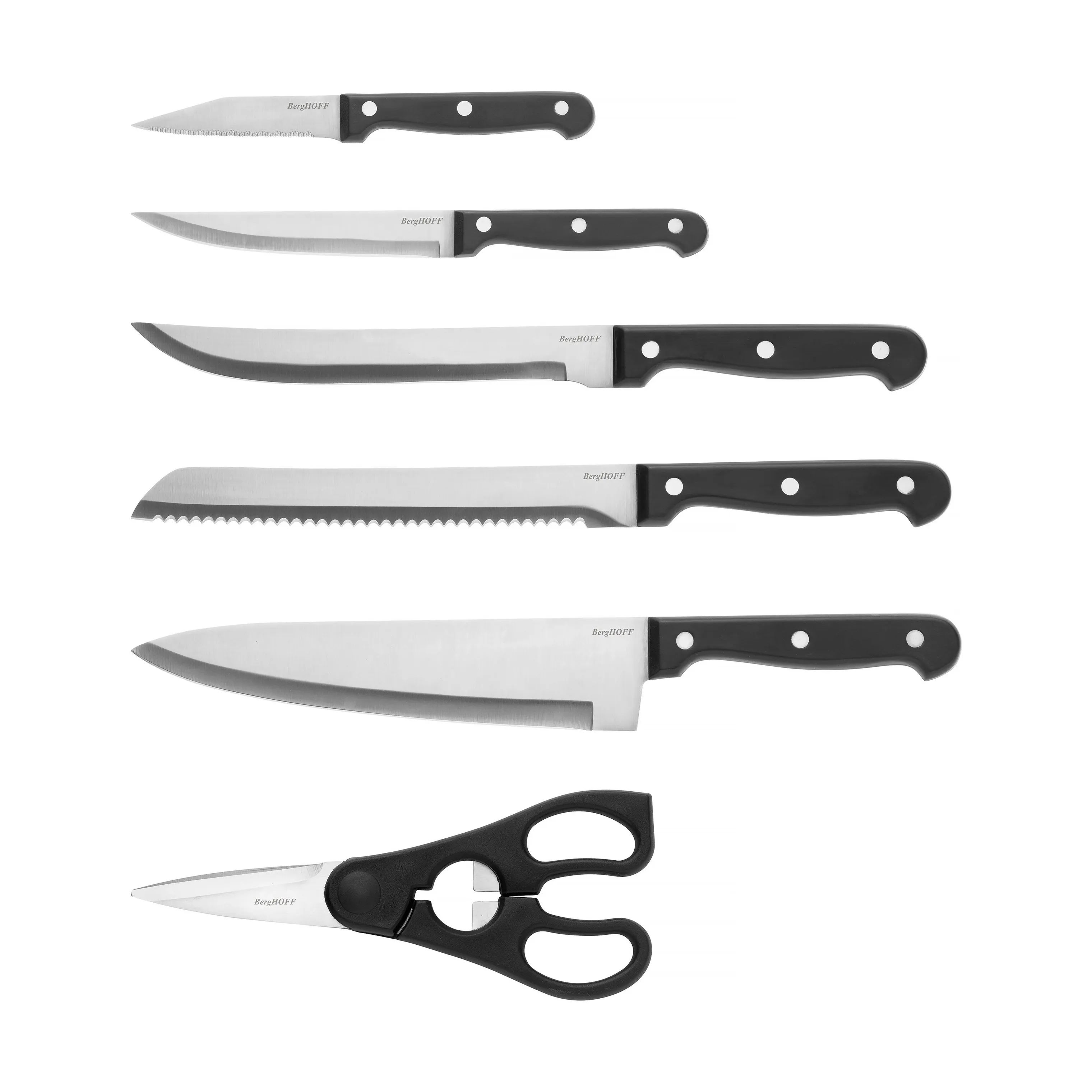 BergHOFF Knivblokke med knive Pica Knivblok - 7 dele i Natur, 3
