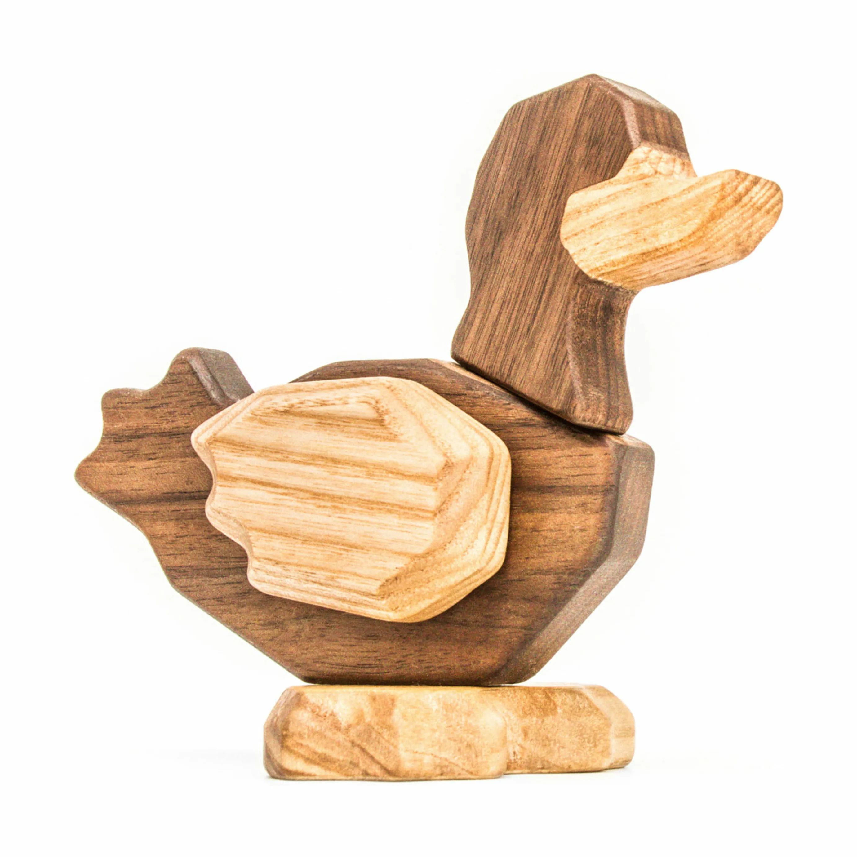 FableWood Dyrefigurer And i 8 cm, 1