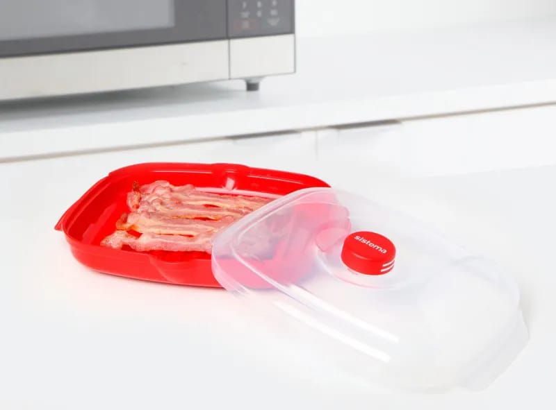 Sistema Øvrigt køkkengrej Microwave Køkkentilbehør - 2-pak i Rød, 2