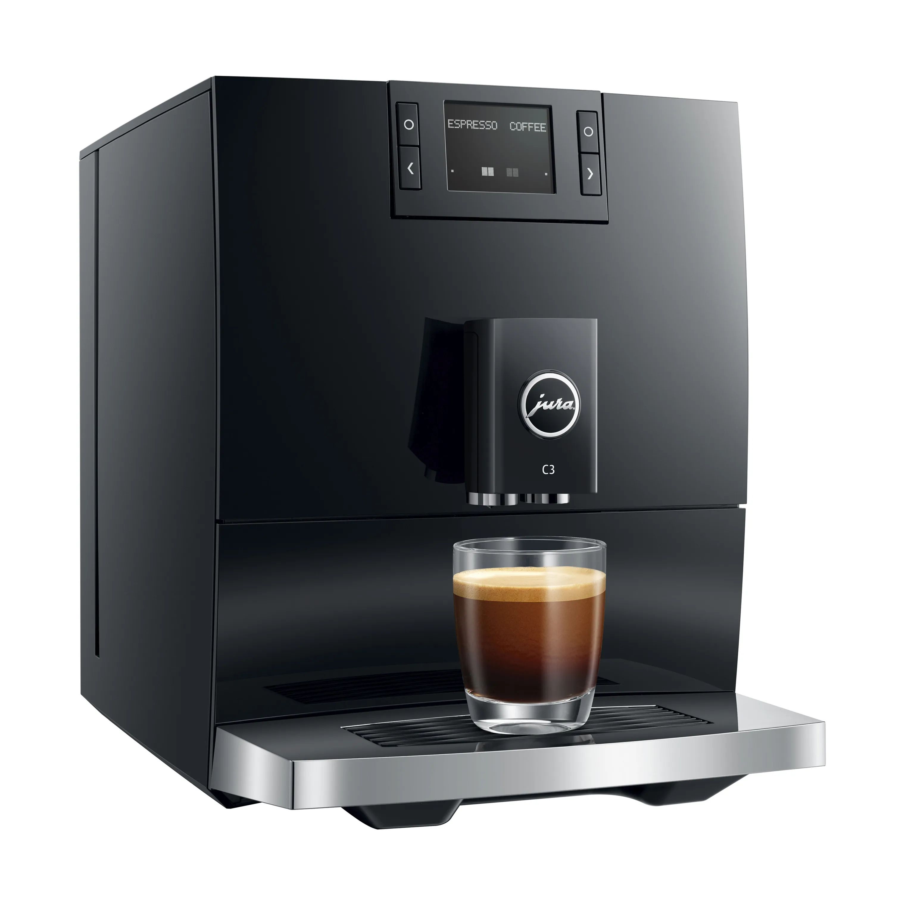 JURA Espressomaskiner C3 (EA) Espressomaskine i Sort Diamond Black, 2