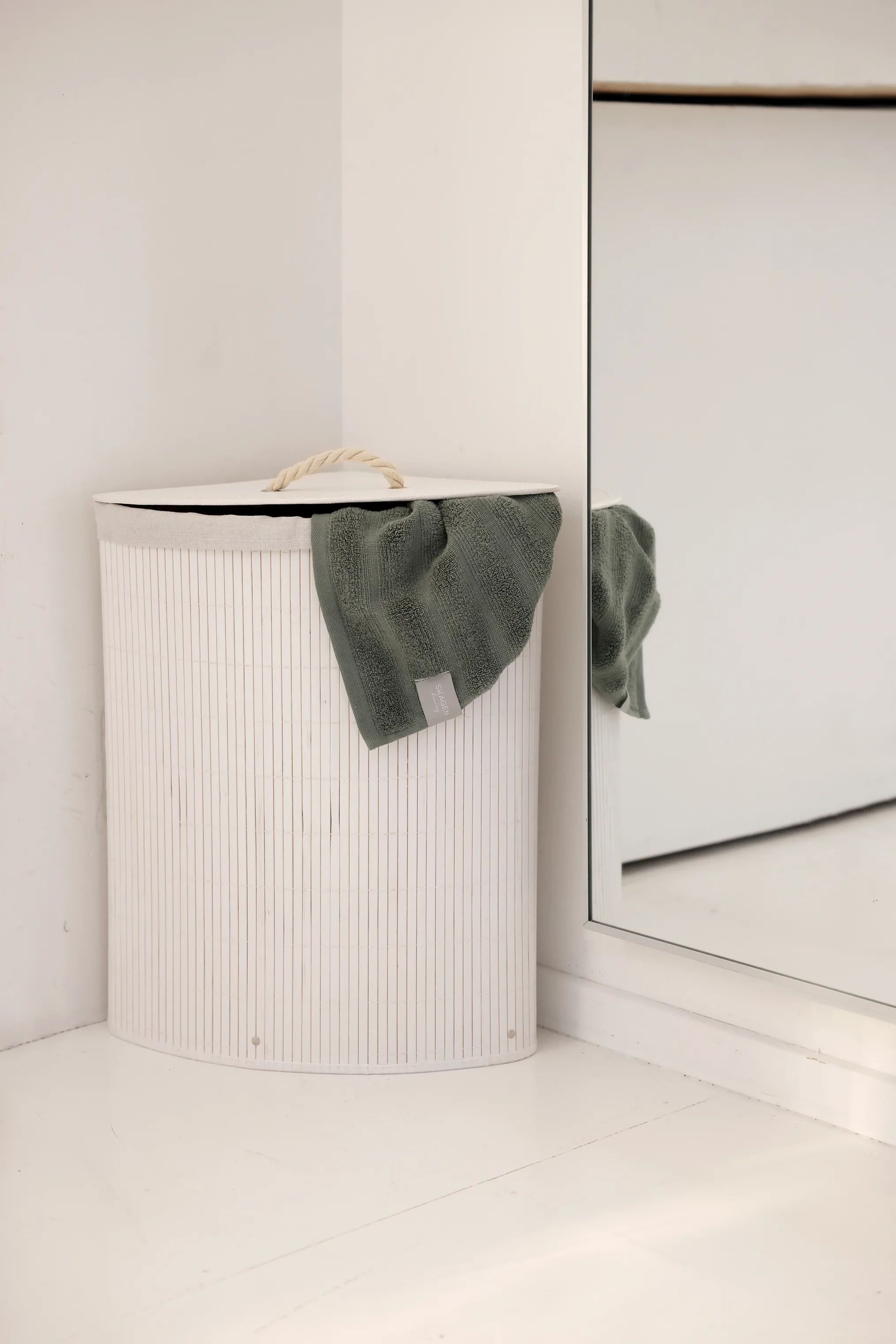 CASA Living Vasketøjskurve Vasketøjskurv i Hvid, 2