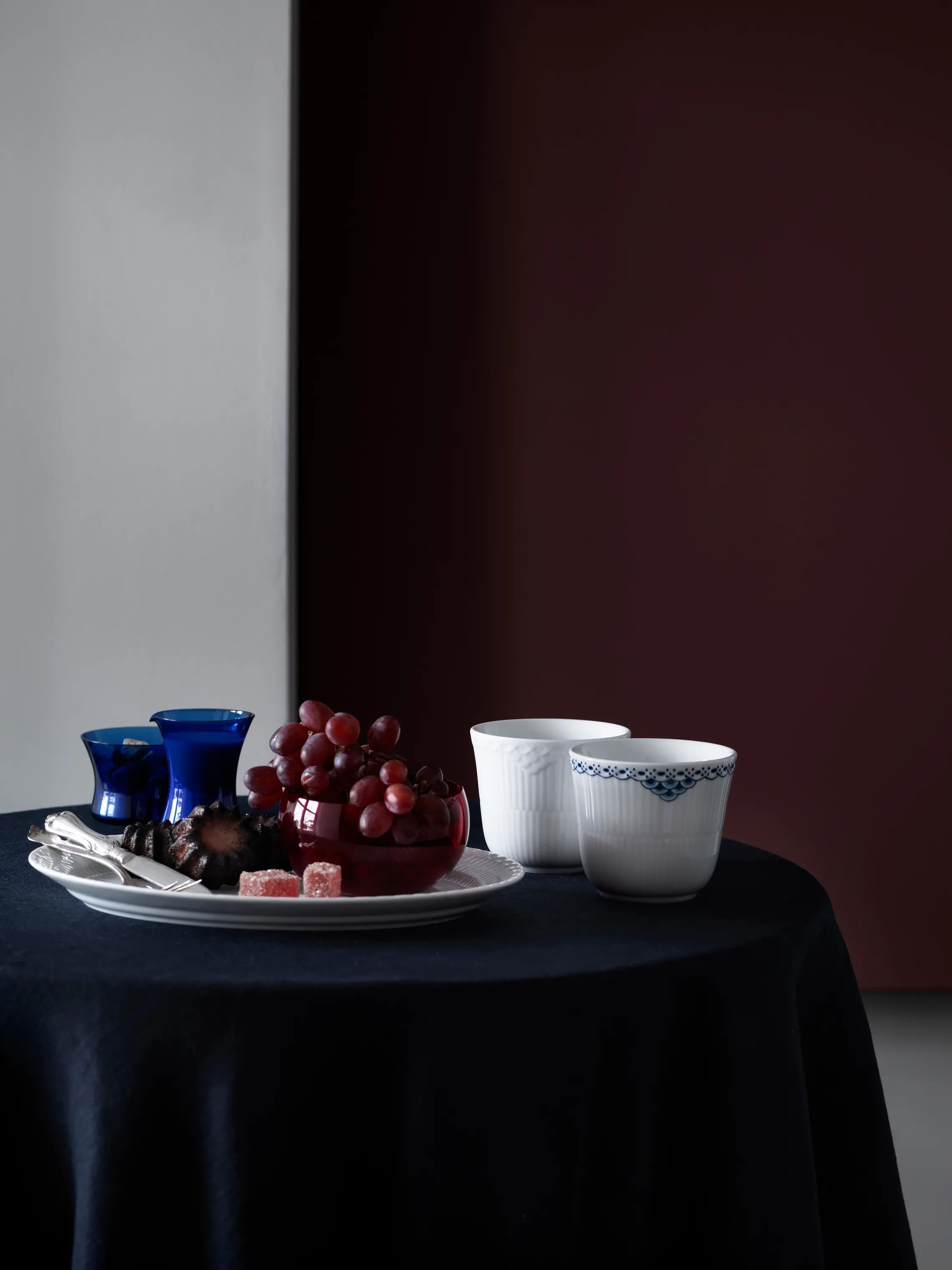 Royal Copenhagen Krus og kopper uden hank Prinsesse Termokop i Blå, 26 cl, 2